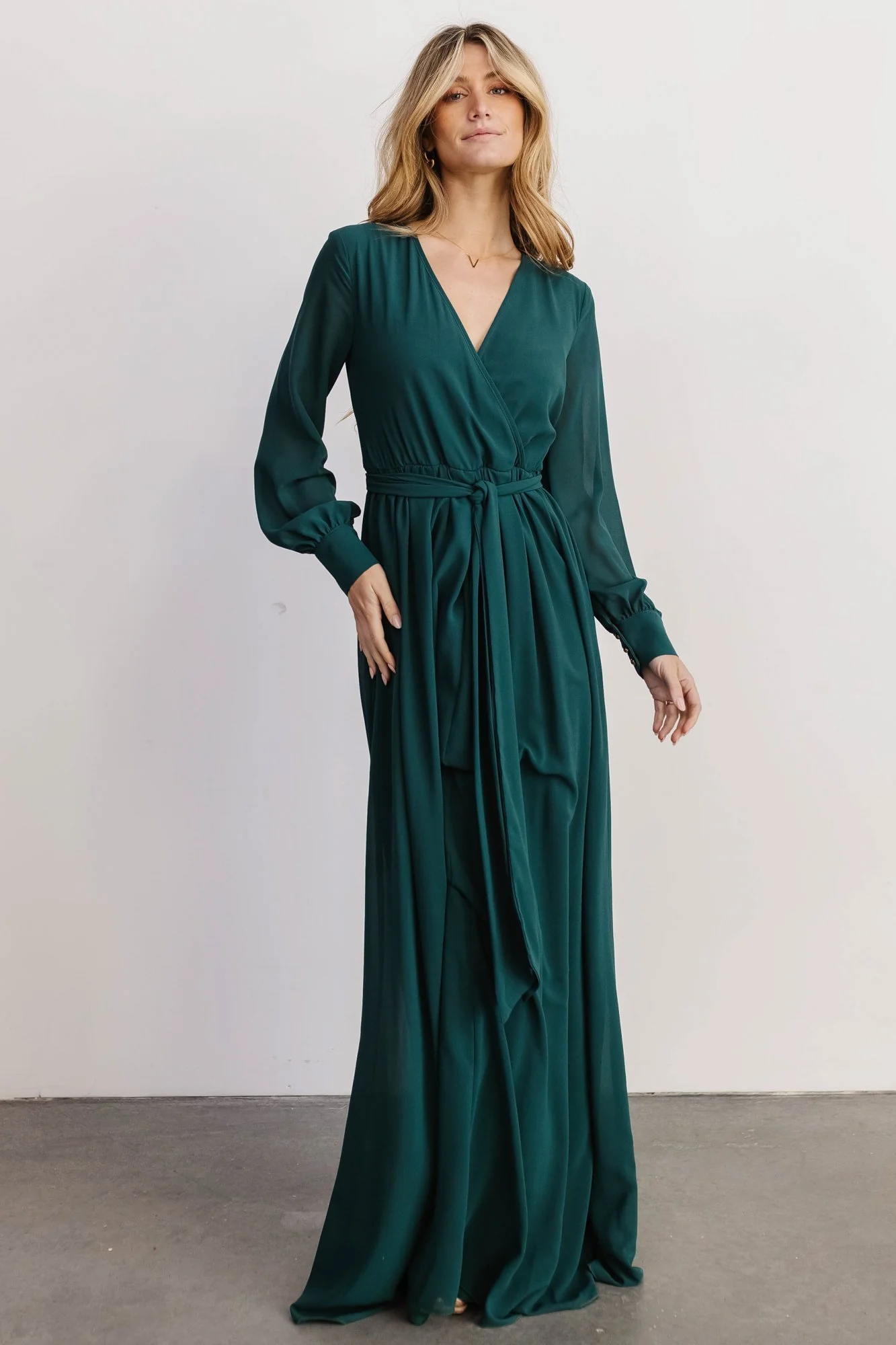 Lydia Maxi Dress | Hunter Green