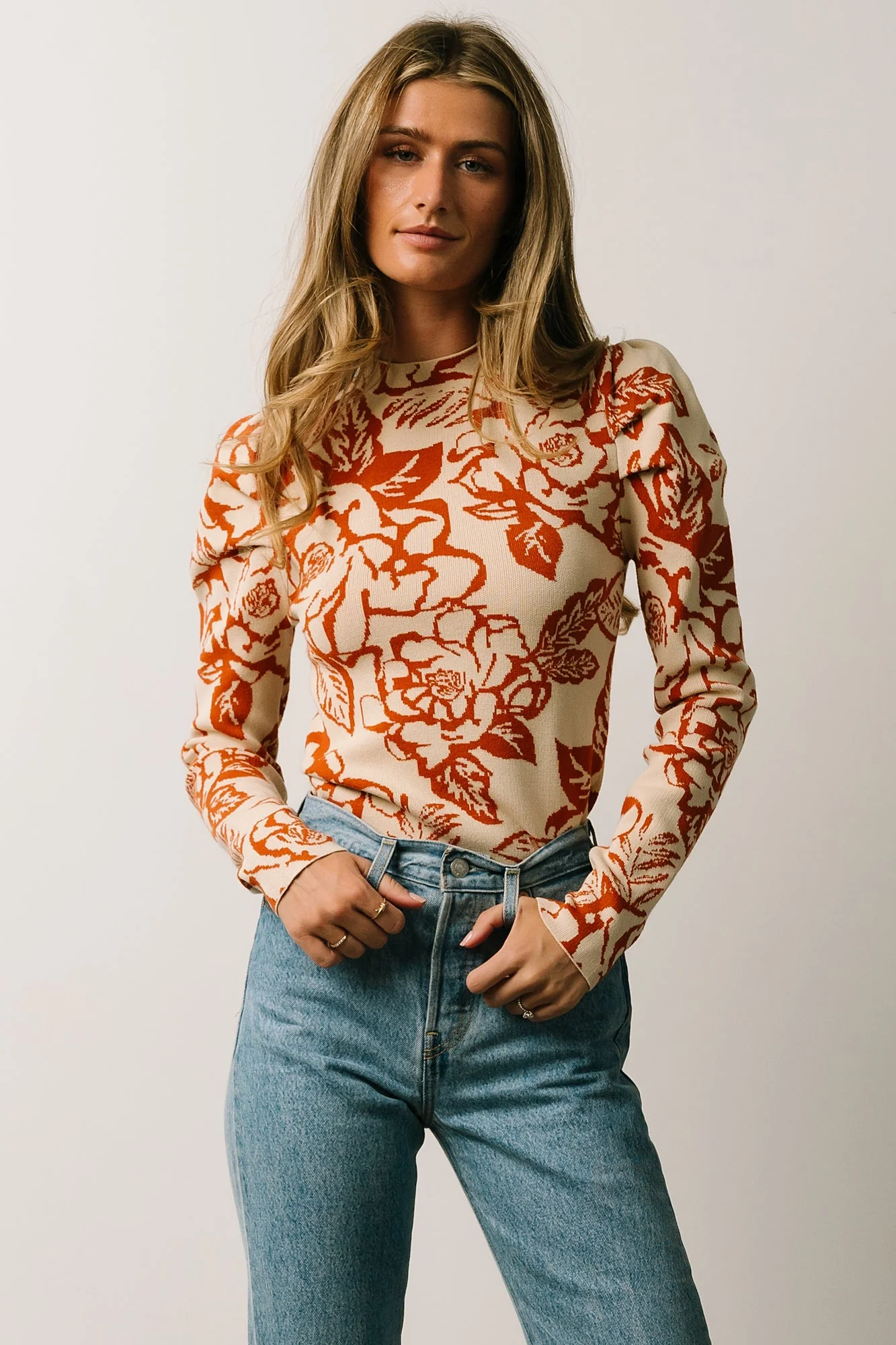 Sebastian Sweater | Rust Multi