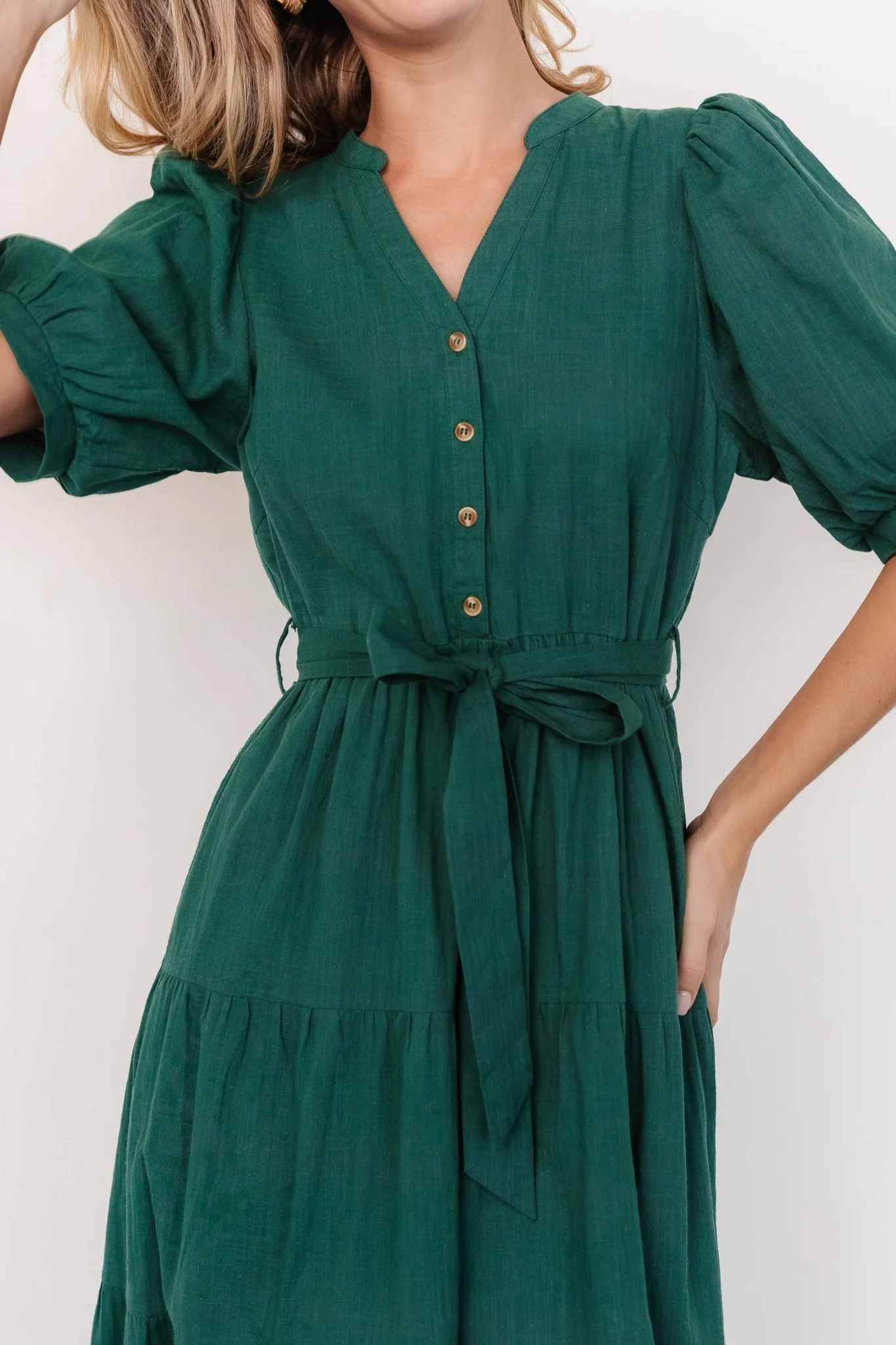 Camille Maxi Dress | Vintage Green