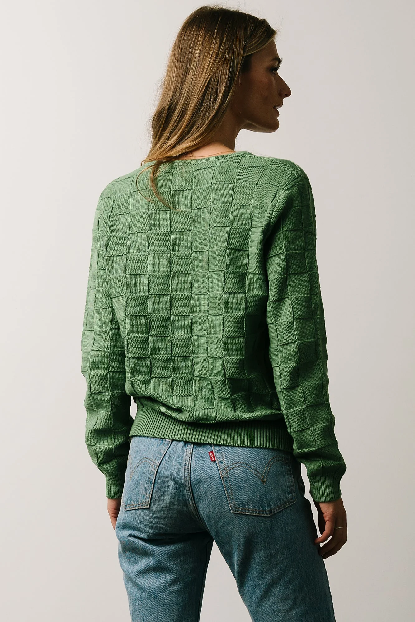 Troy Knit Sweater | Green