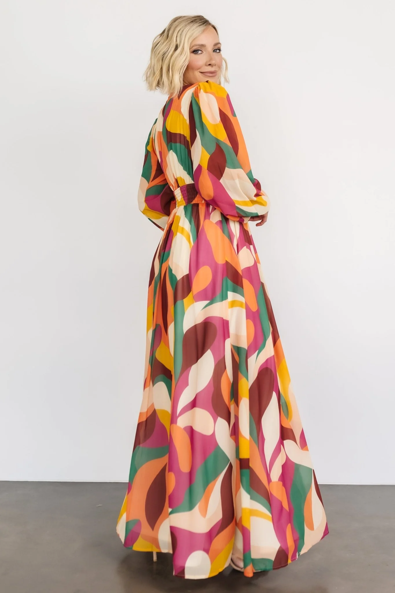 Lawson Maxi Dress | Green Multi