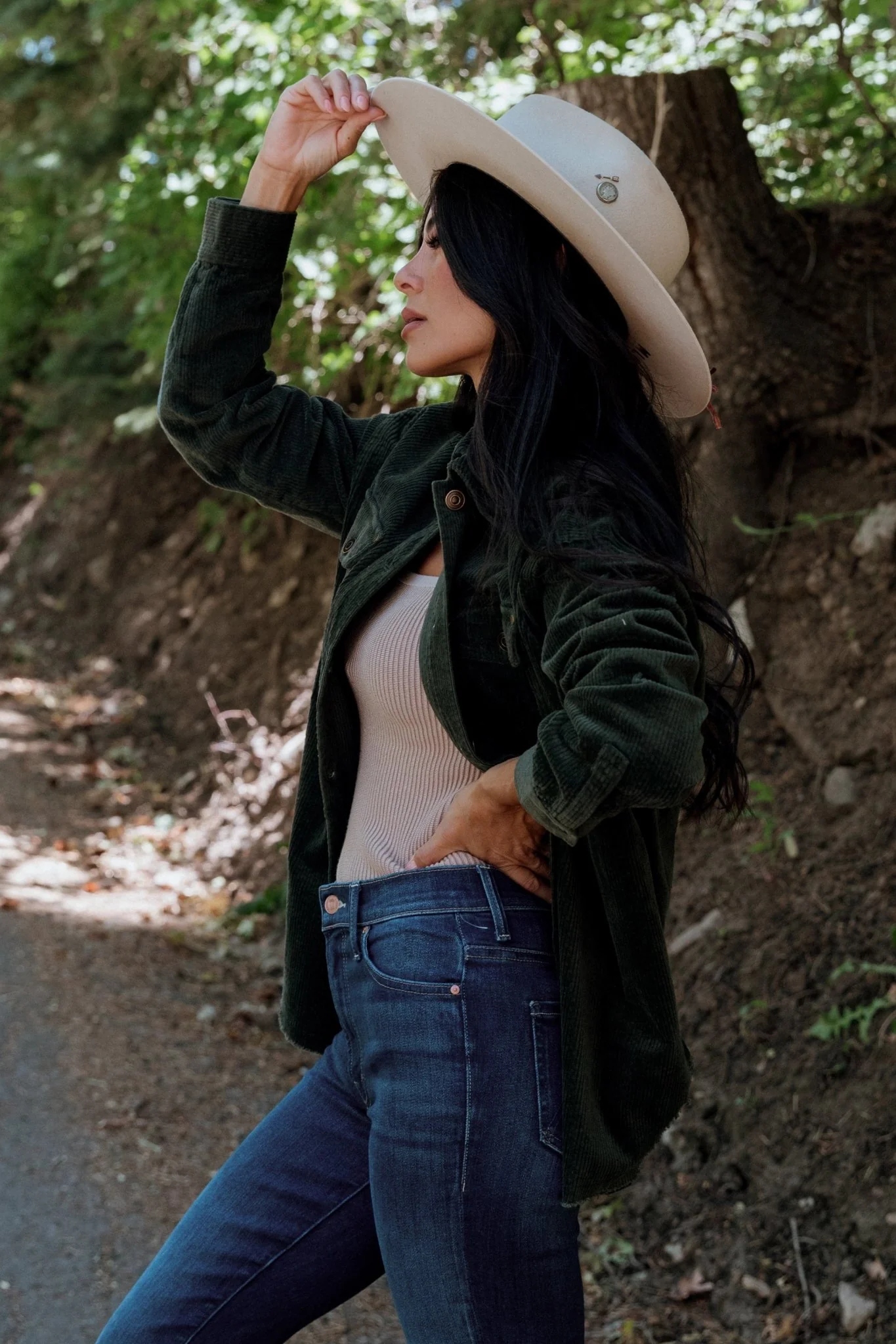 Greeley Corduroy Jacket | Deep Green