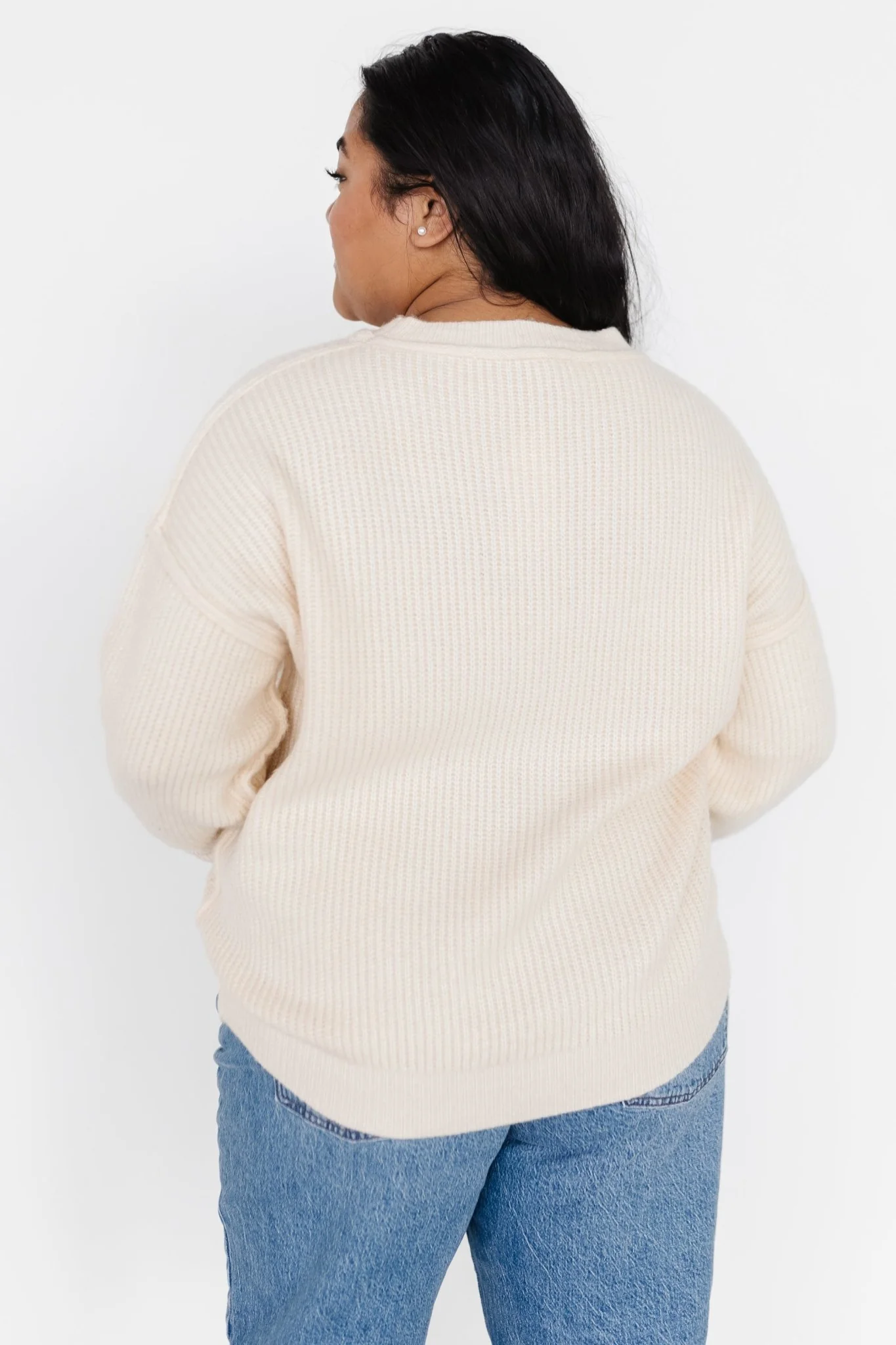 Jacey Knit Sweater | Ivory