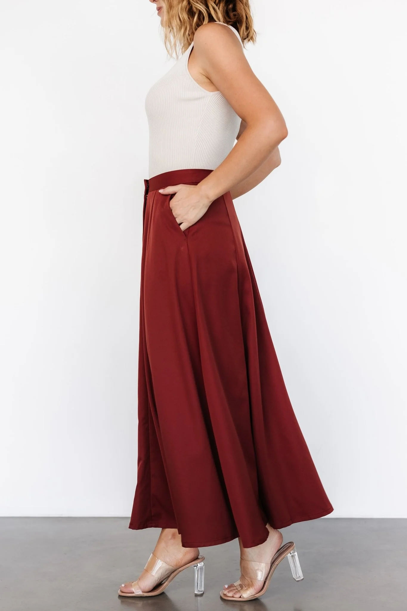 Shaylyn Maxi Skirt | Cinnamon