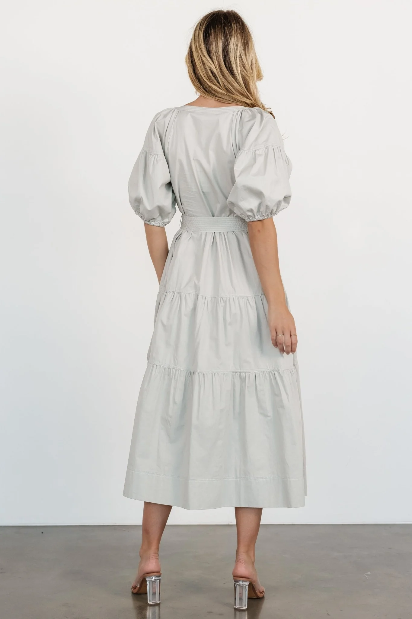 Dorothy Poplin Maxi Dress | Sage