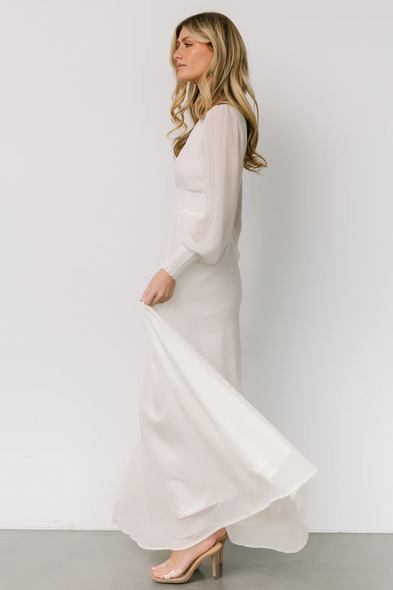 Olivia Maxi Dress | White