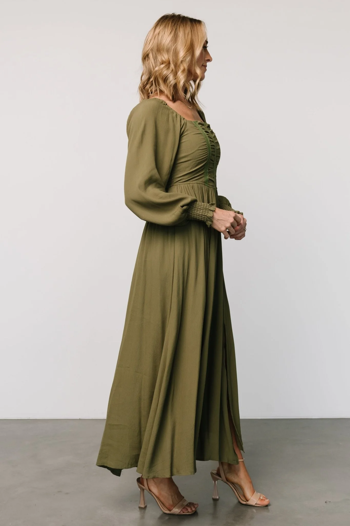 Maddalena Maxi Dress | Olive