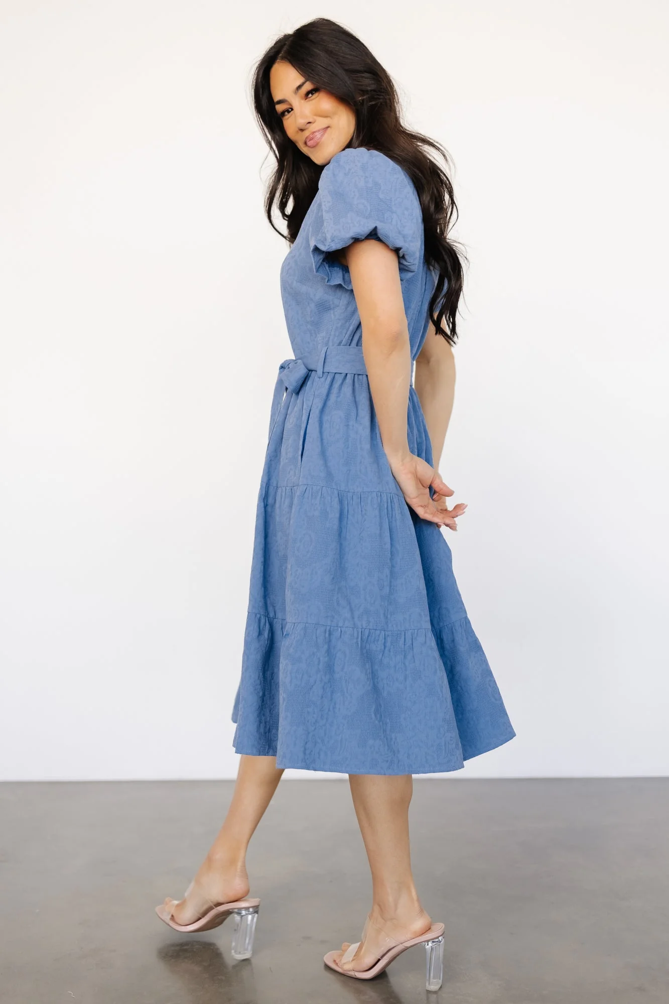Philippa Midi Dress | Blue