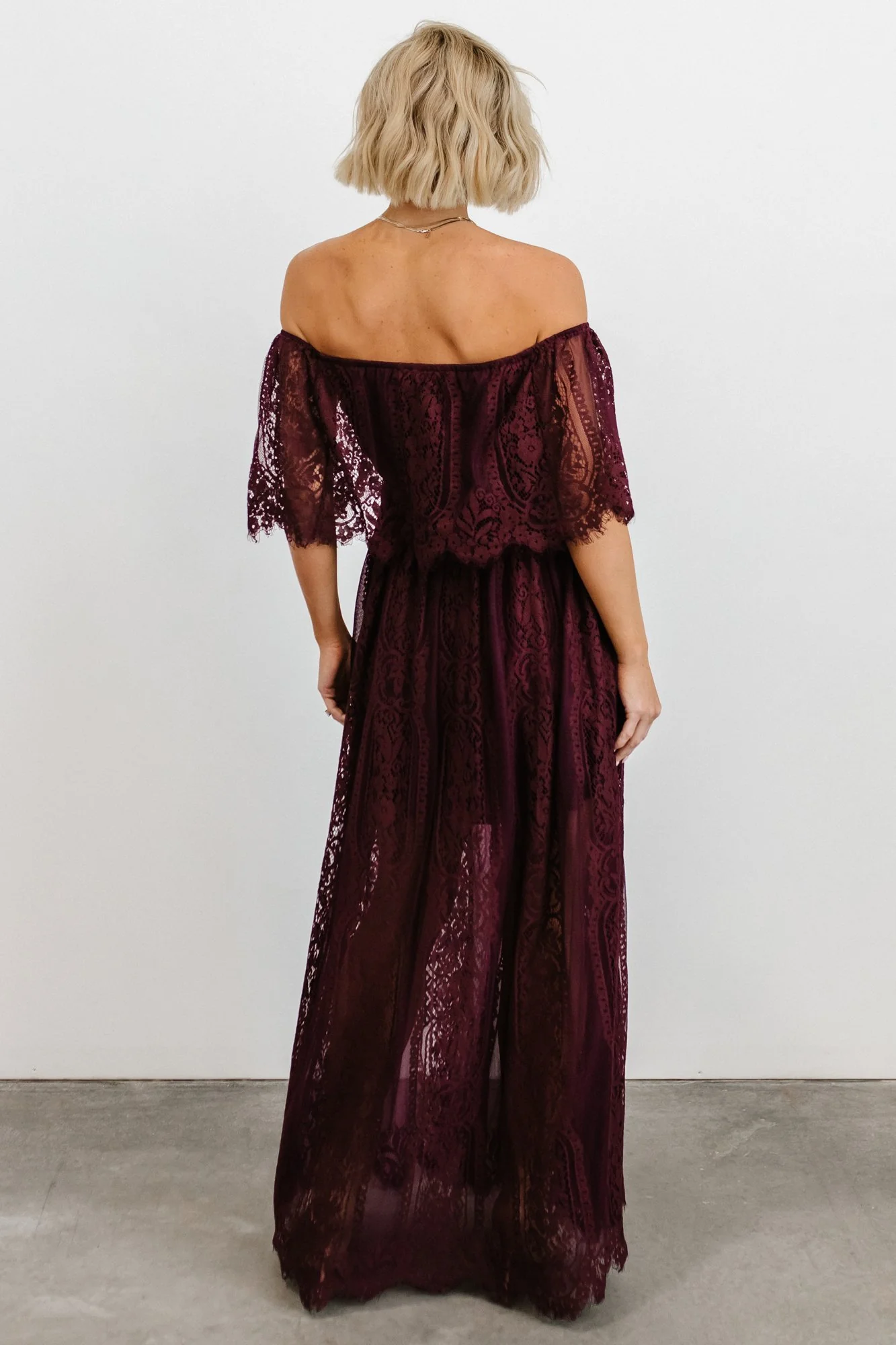 Caroline Lace Maxi Dress | Mulberry