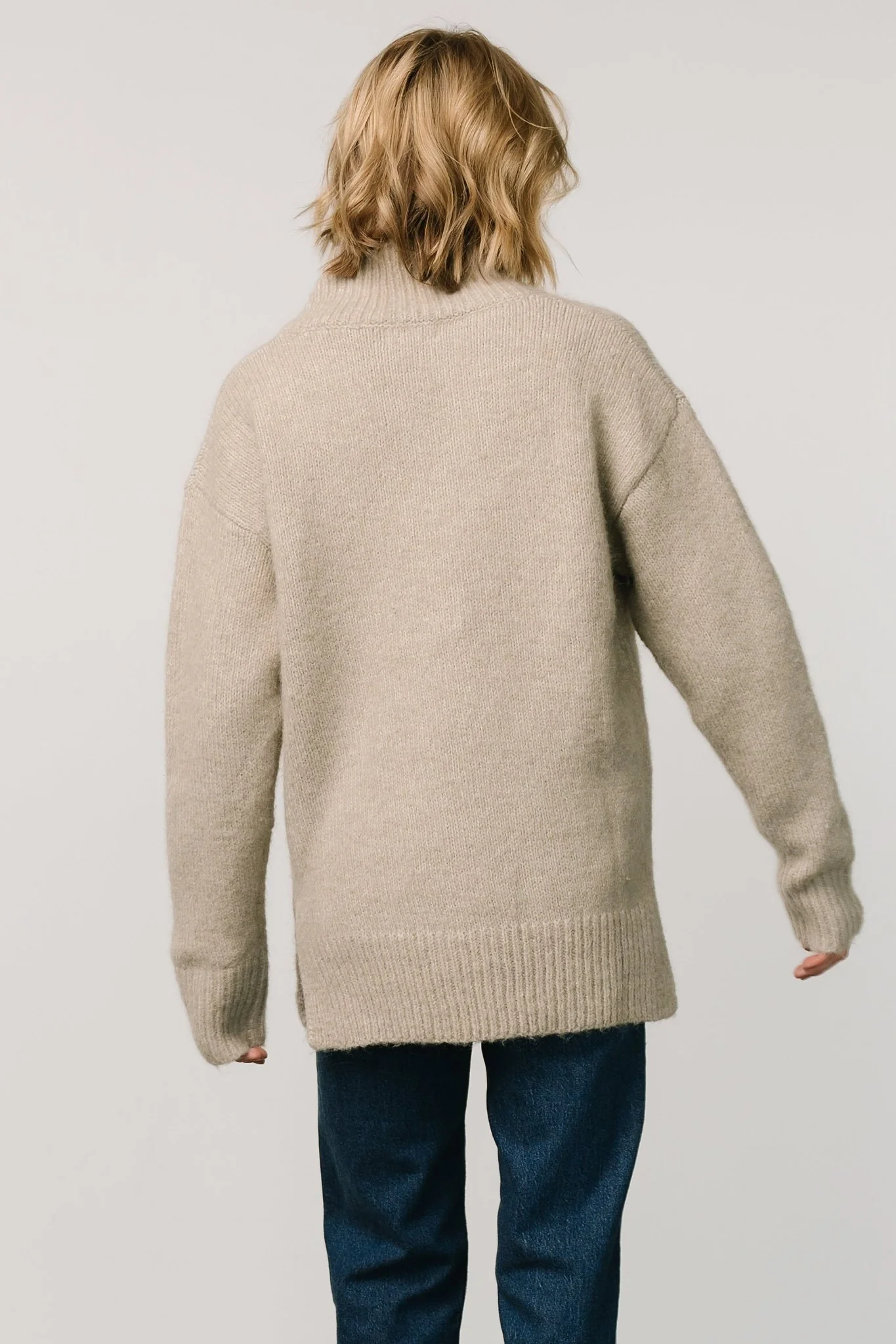Calgary Oversized Sweater | Oatmeal