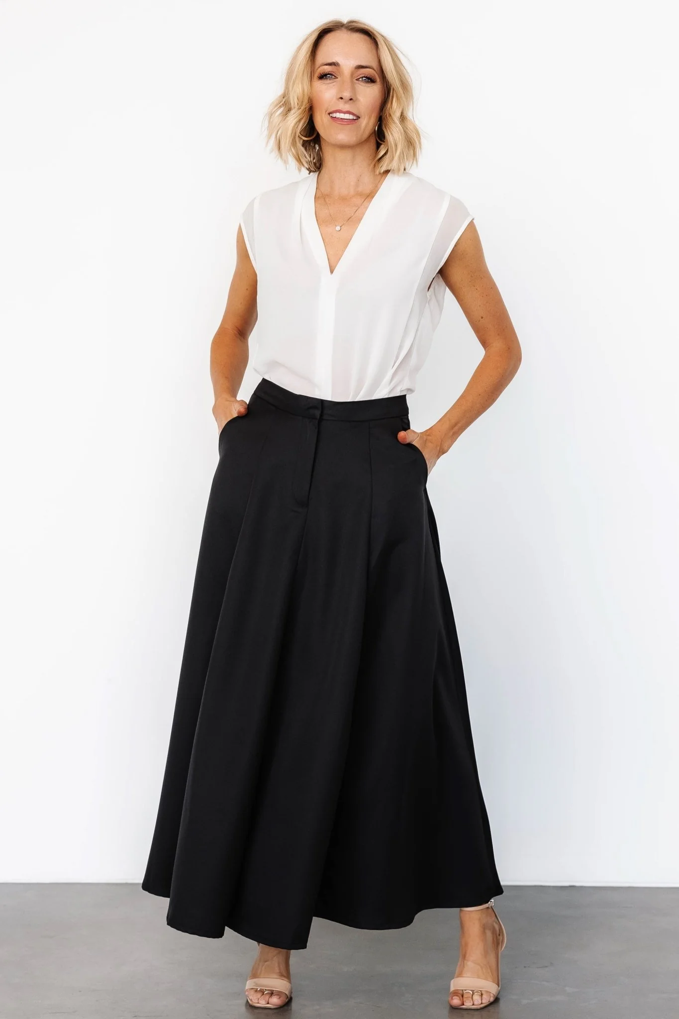 Shaylyn Maxi Skirt | Black