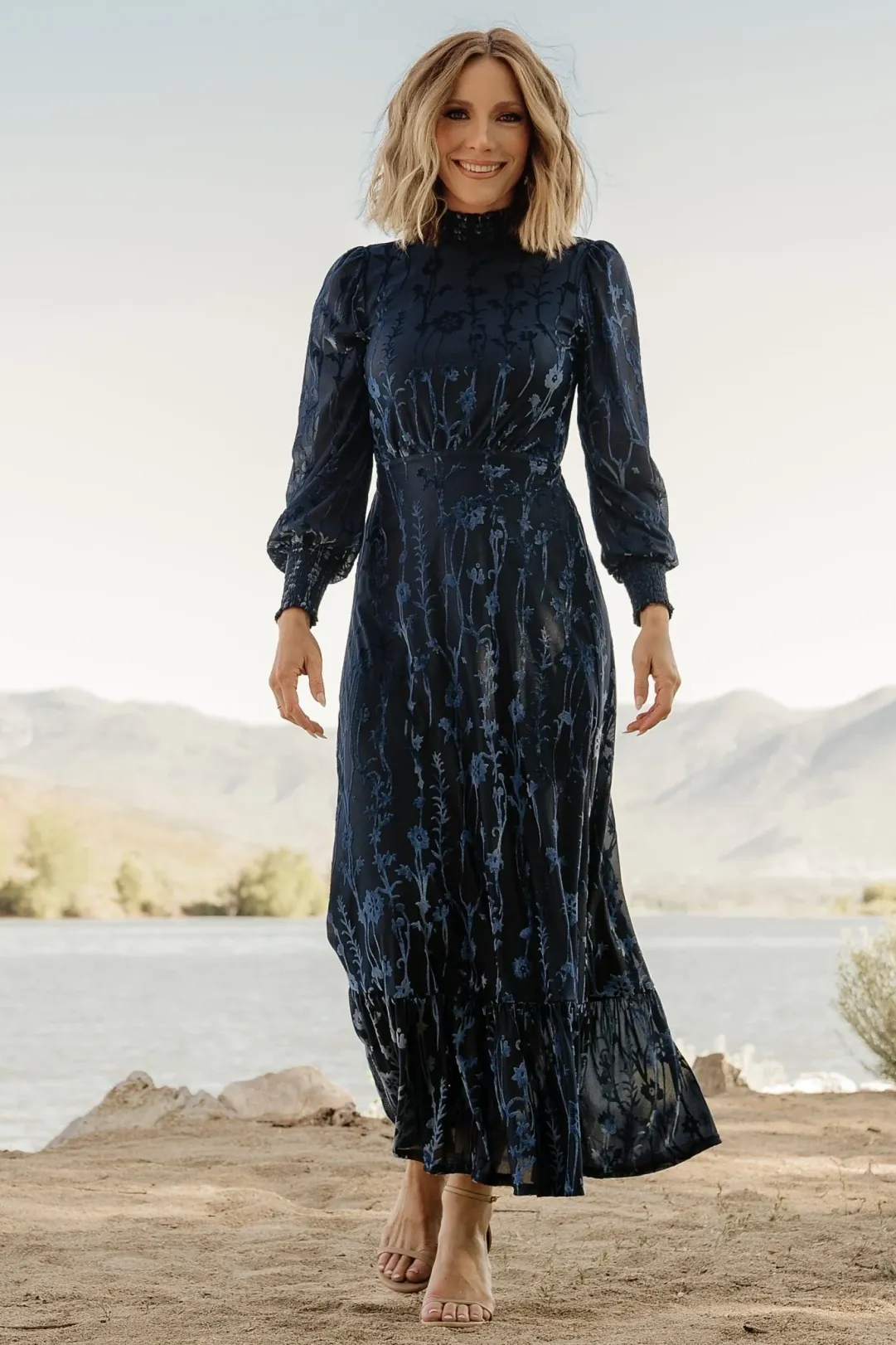 district maxi dress onyx polka Lioness District Maxi Dress Onyx Polka – Universal Store