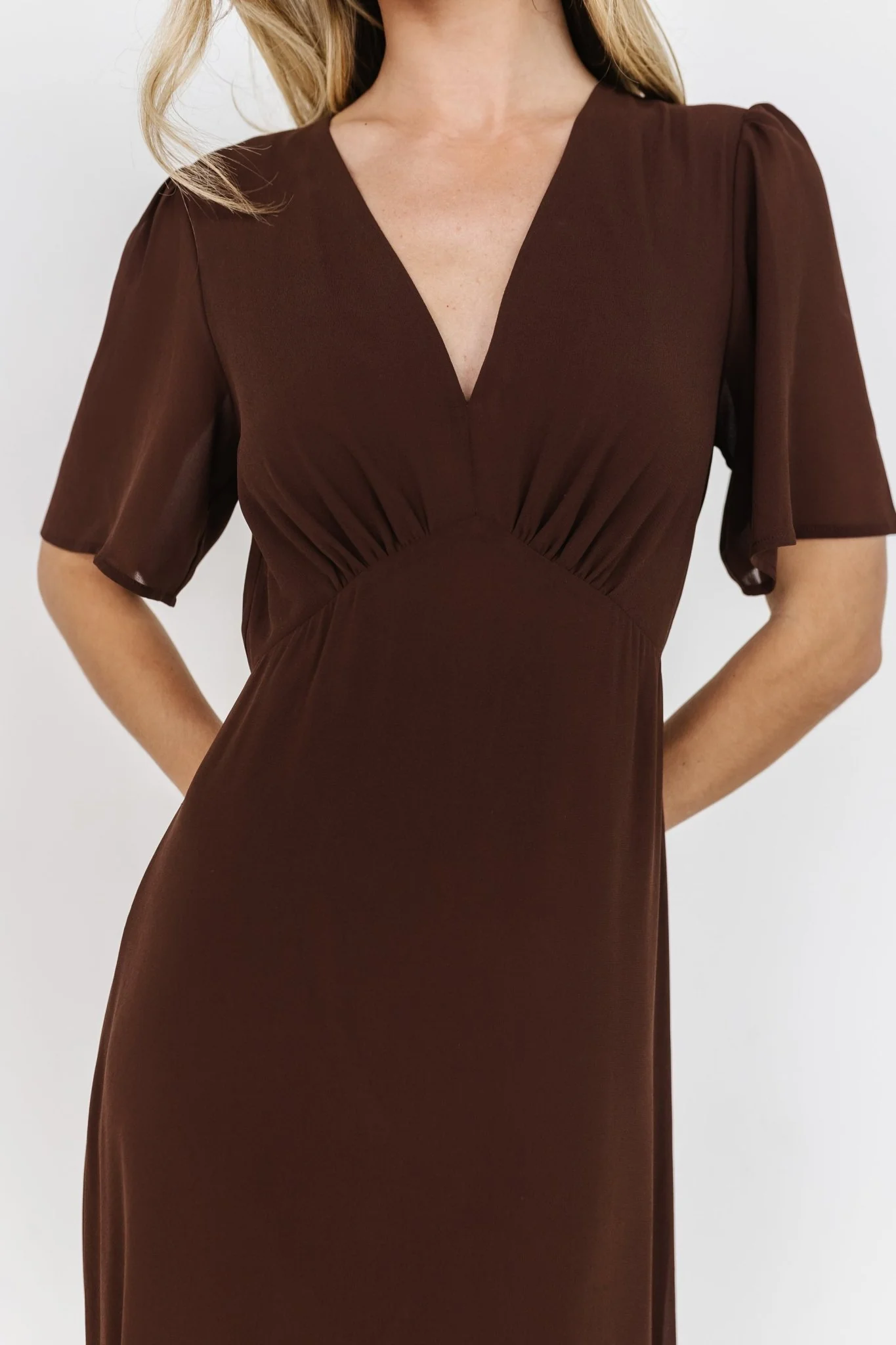 Esti Maxi Dress | Espresso