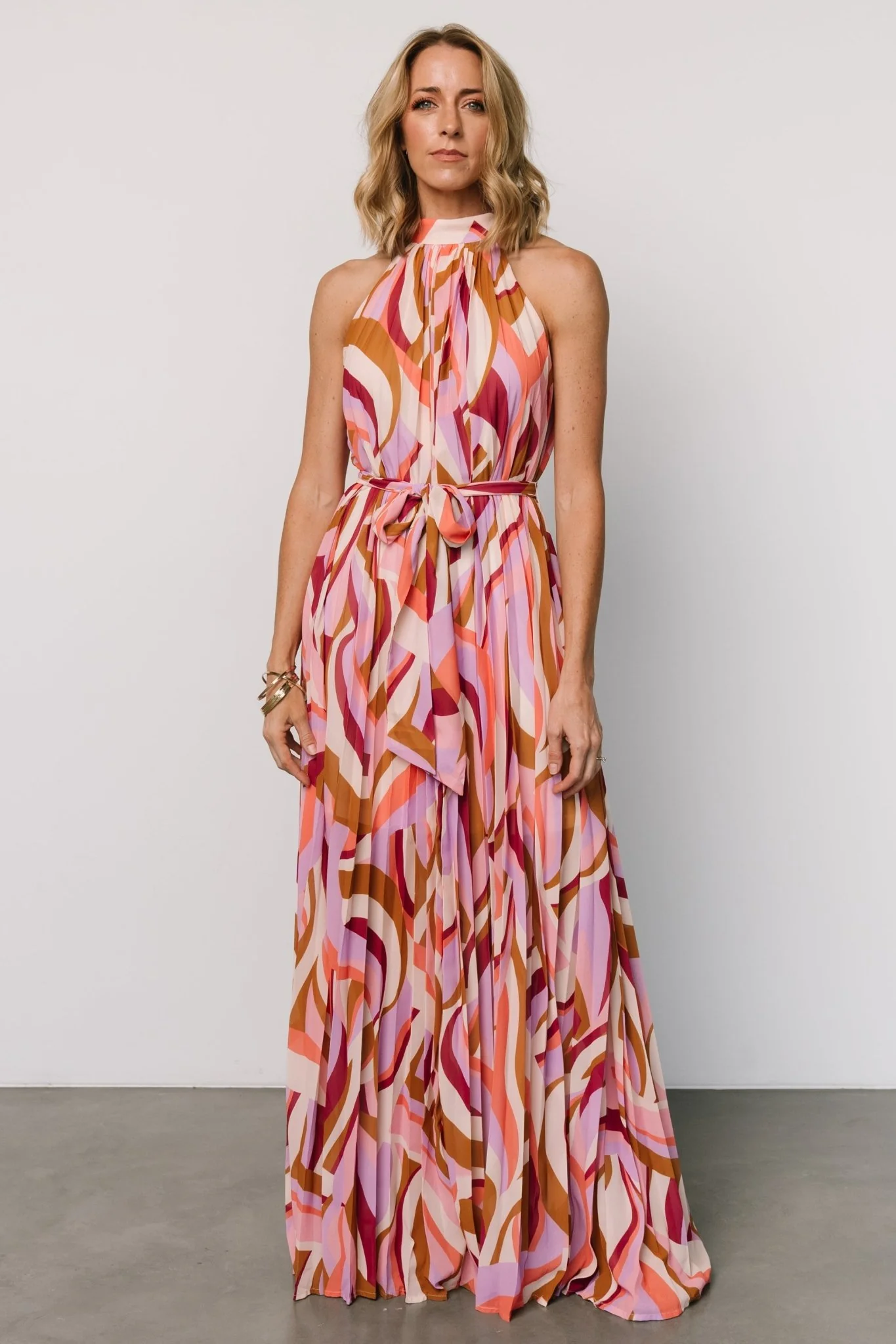 Rita Maxi Dress | Lavender Multi Print