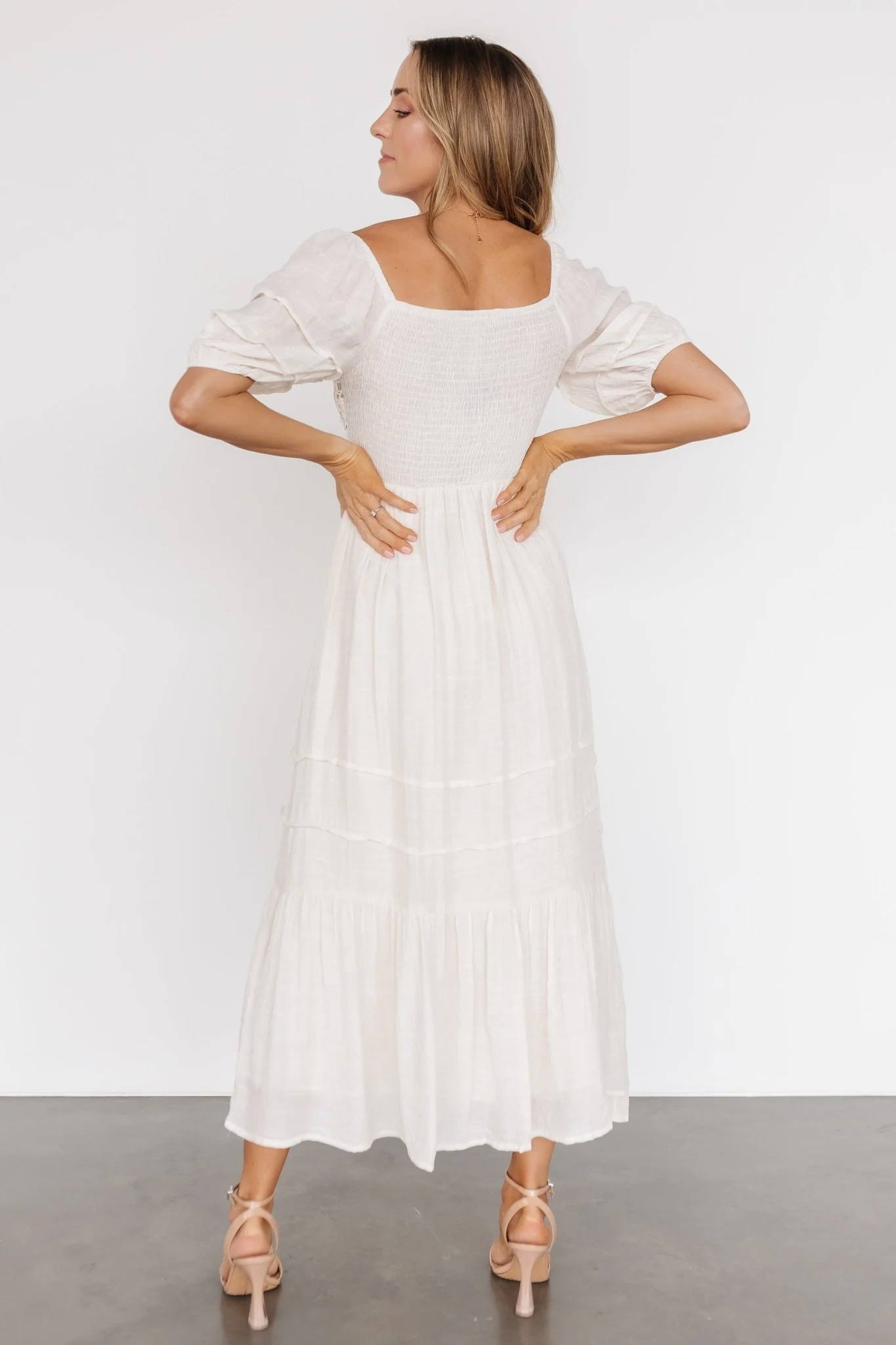 Archer Boho Dress | Beige