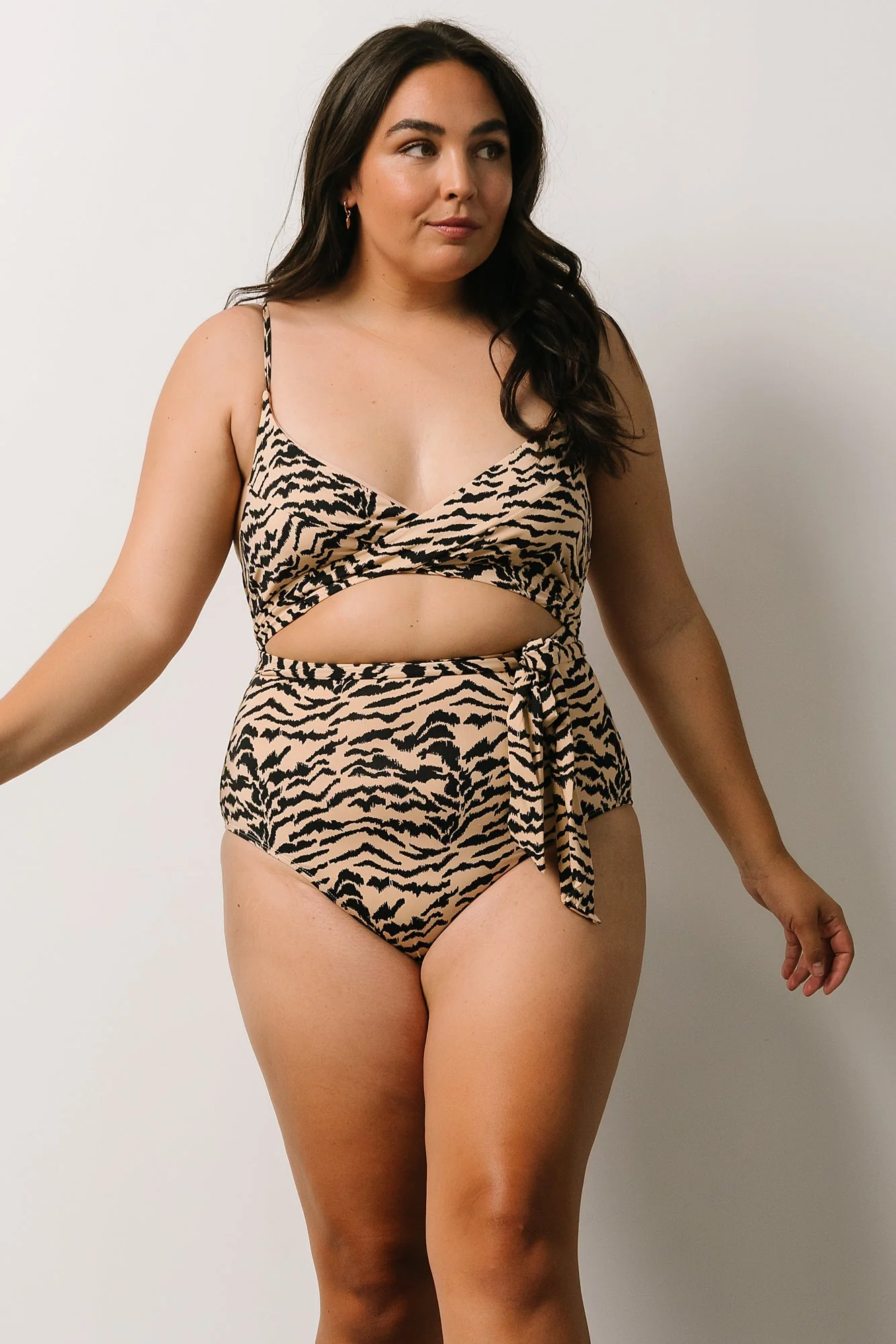 Cyprus One Piece | Animal Stripe