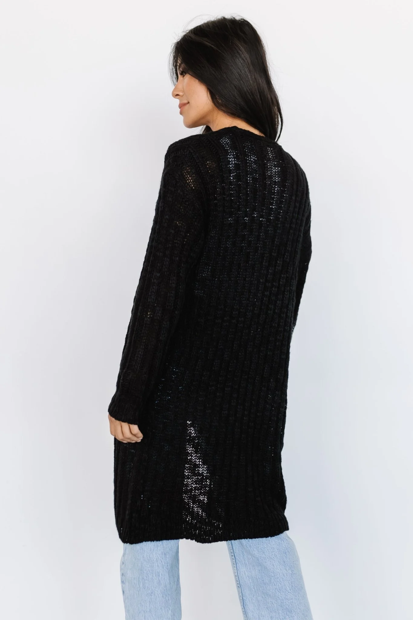 Devman Knit Cardigan | Black