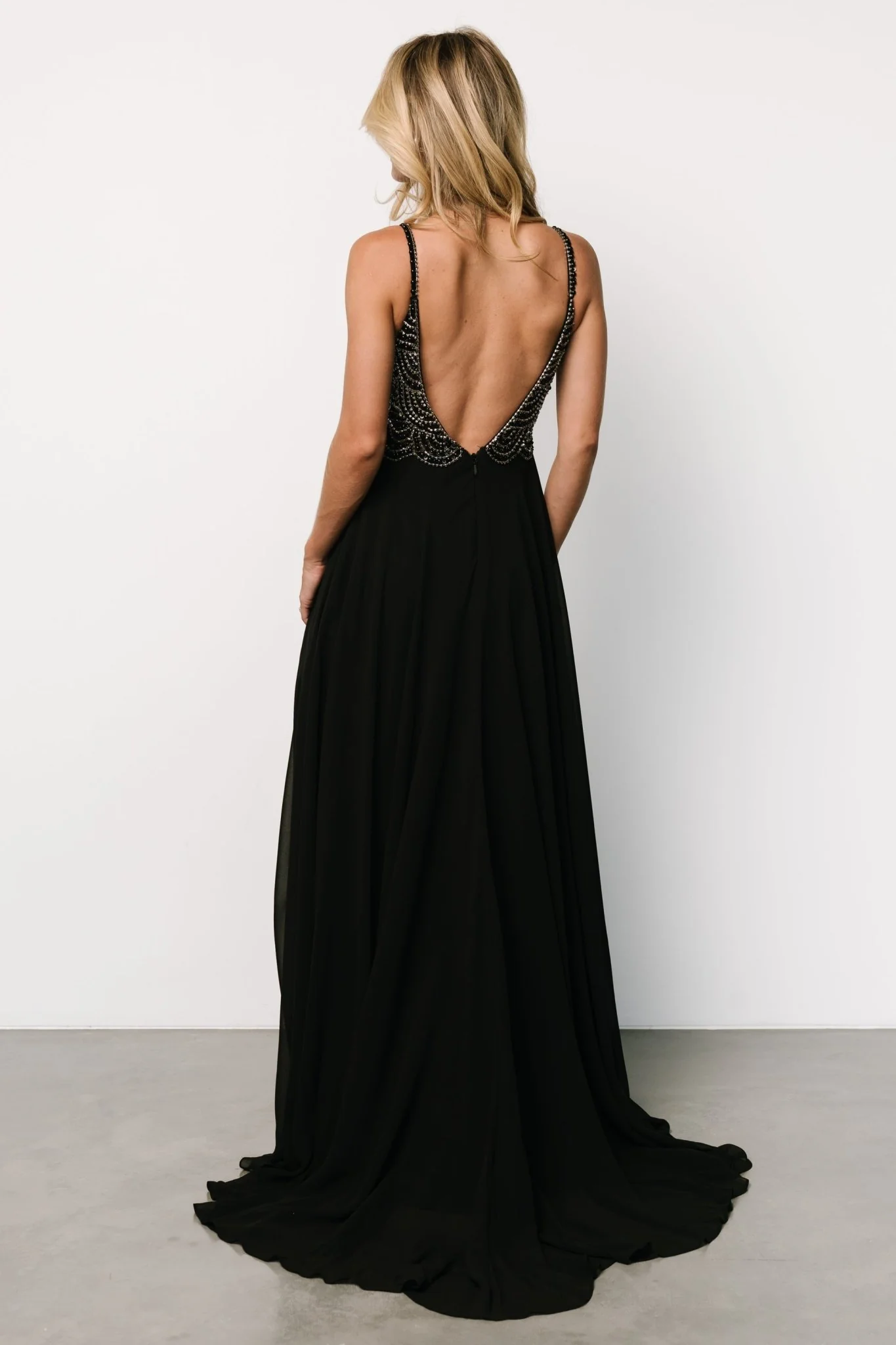 Honor Beaded Bridal Gown | Black