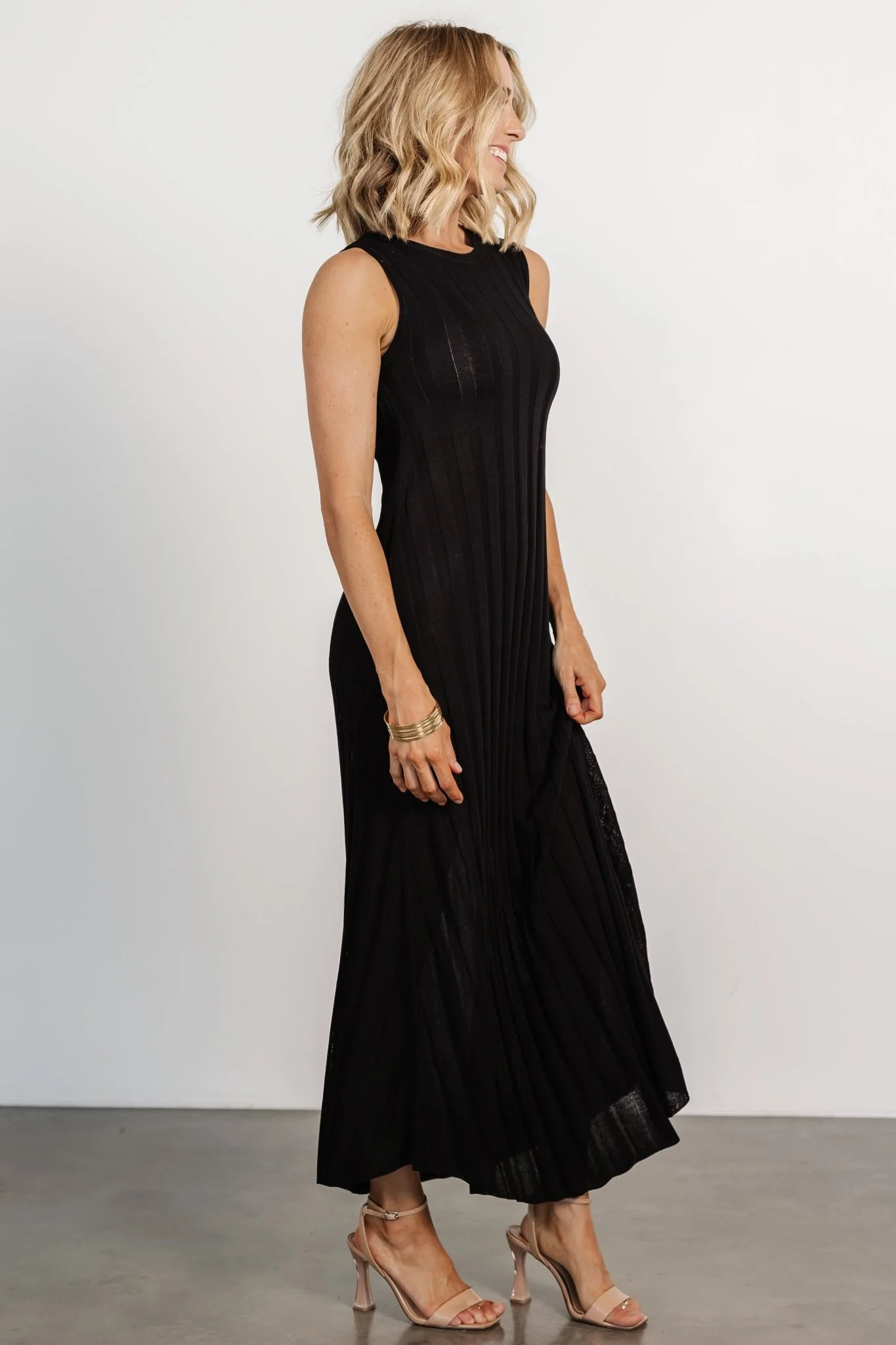 Skylar Tank Maxi Dress | Black