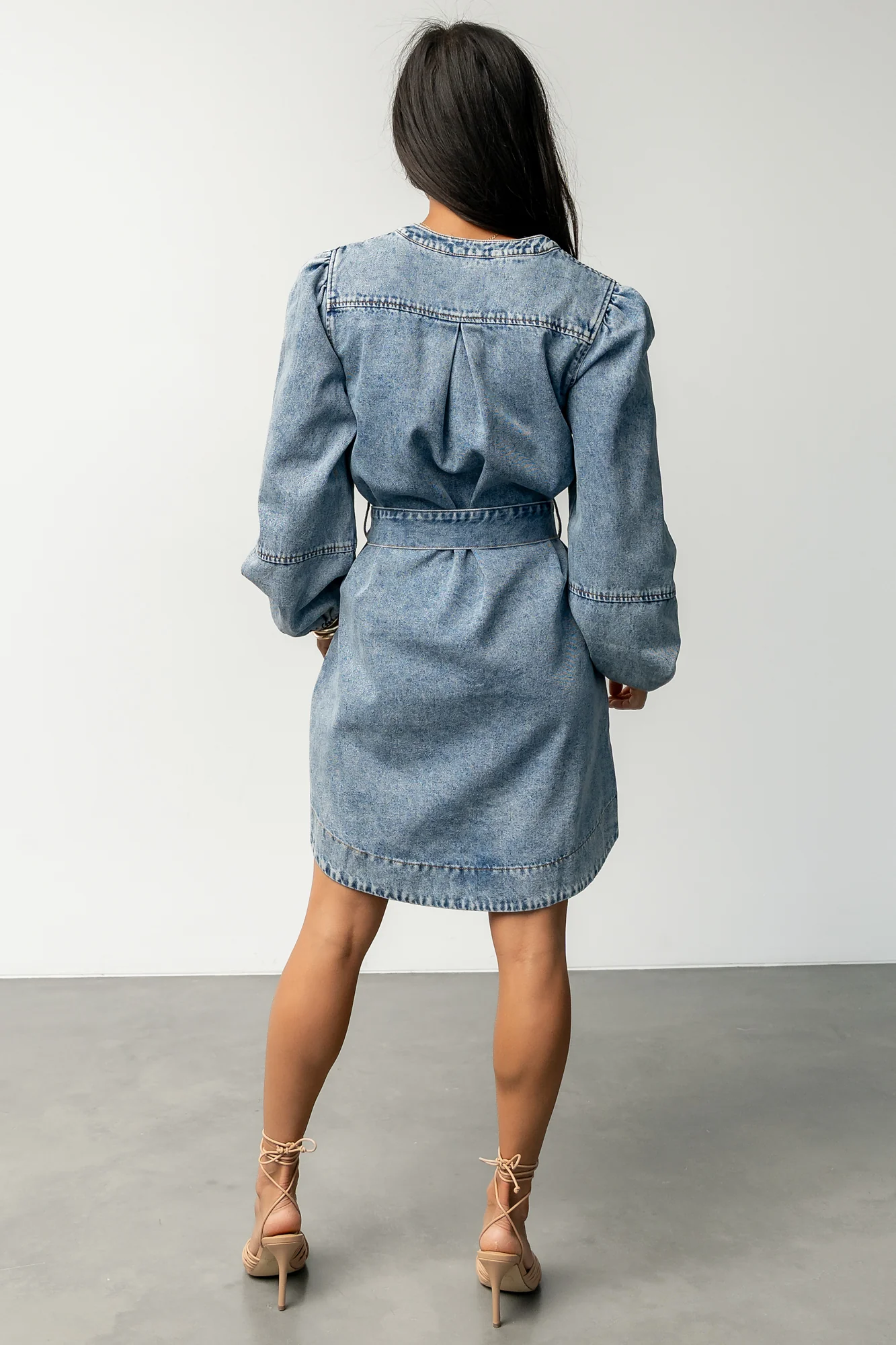 Tora Denim Dress | Light Wash