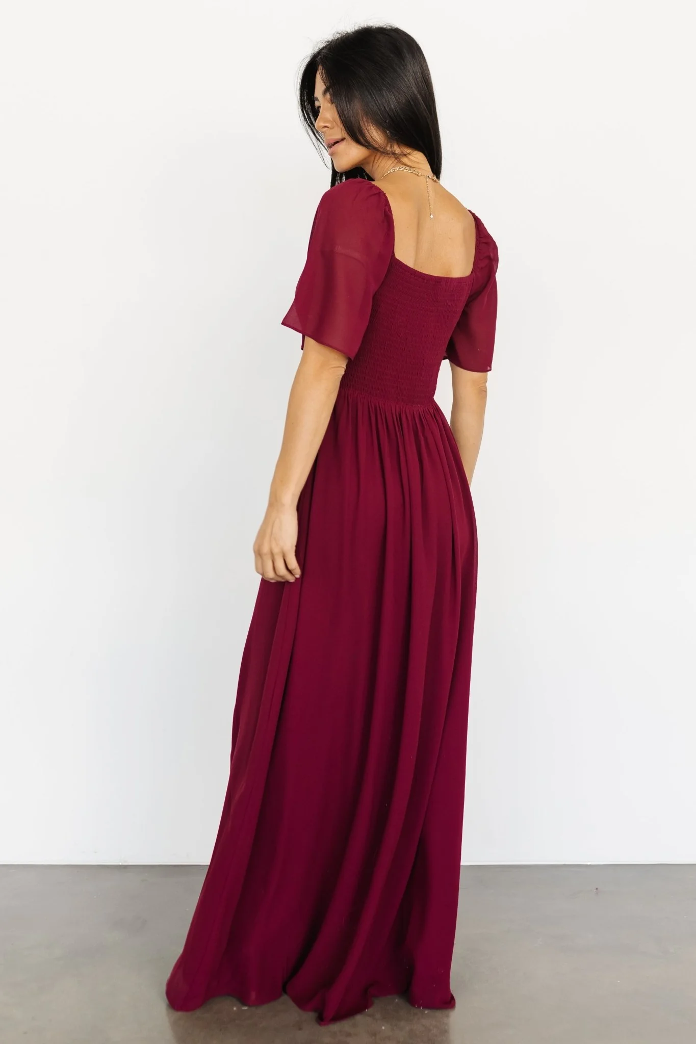 Sierra Sweetheart Maxi Dress | Mulberry