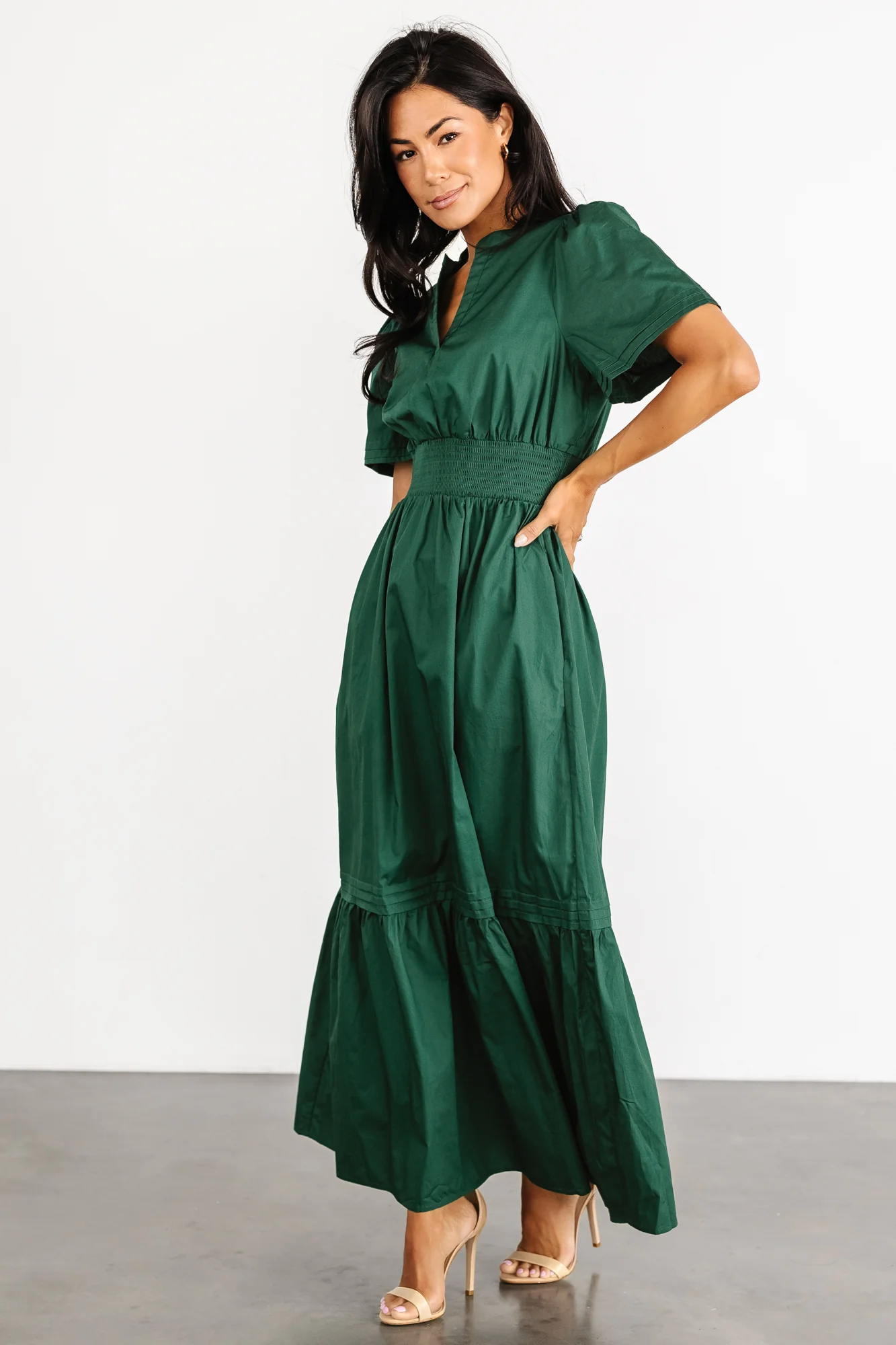 Vera Maxi Dress | Emerald