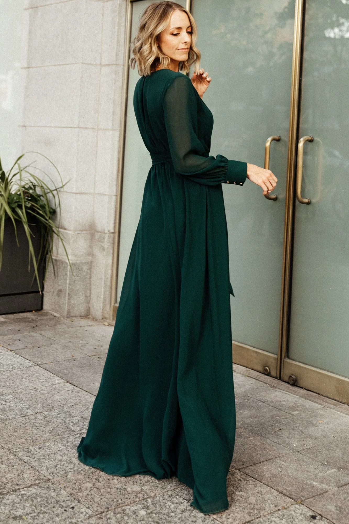 Lydia Maxi Dress | Hunter Green