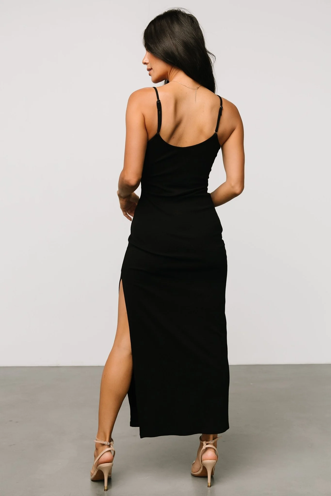 Kade Bodycon Tank Dress | Black