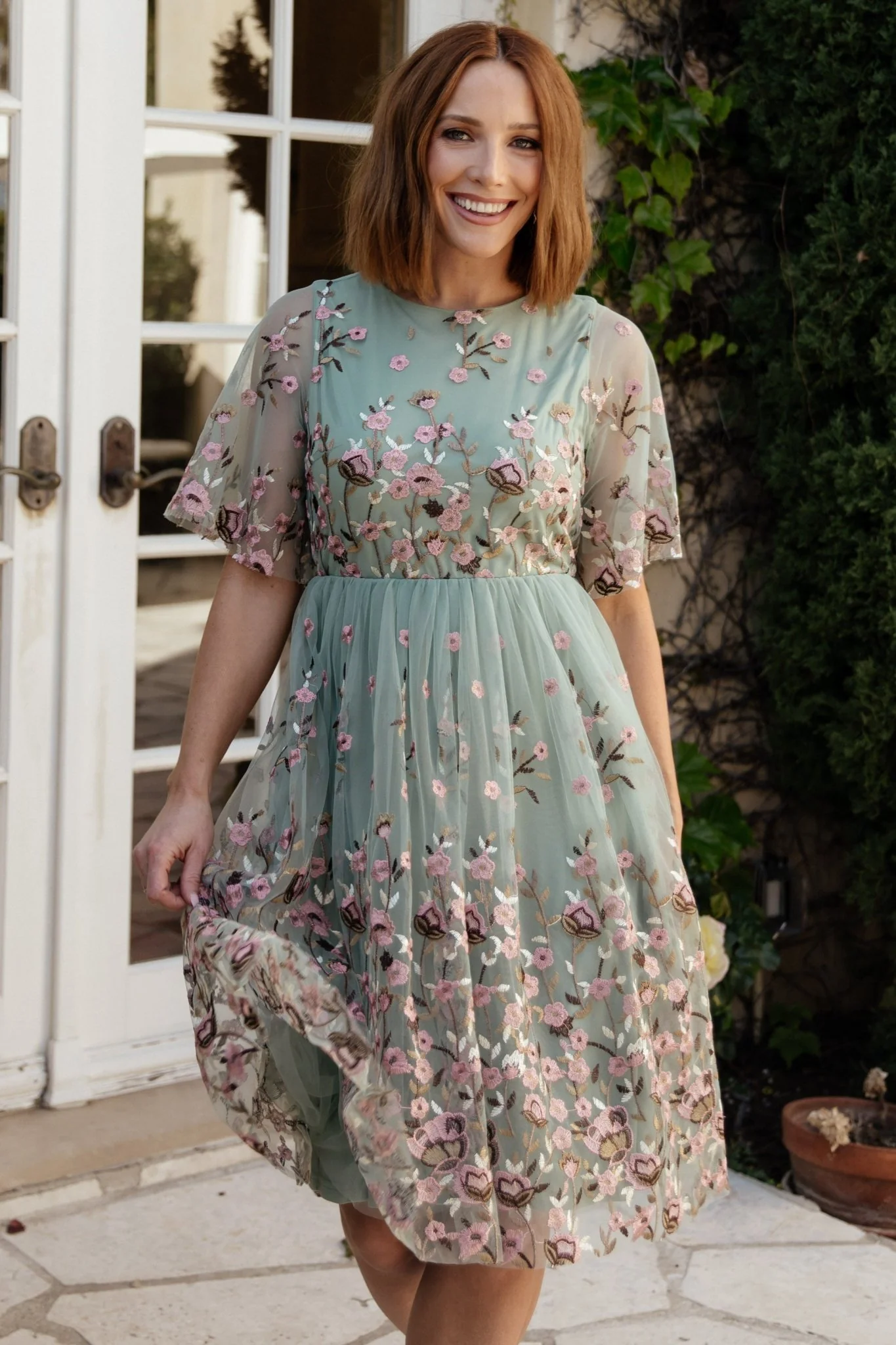 Duchess Tulle Dress | Sage Garden