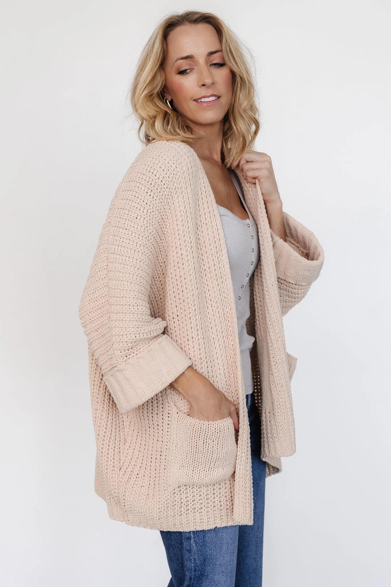 Cybele Oversized Cardigan | Natural