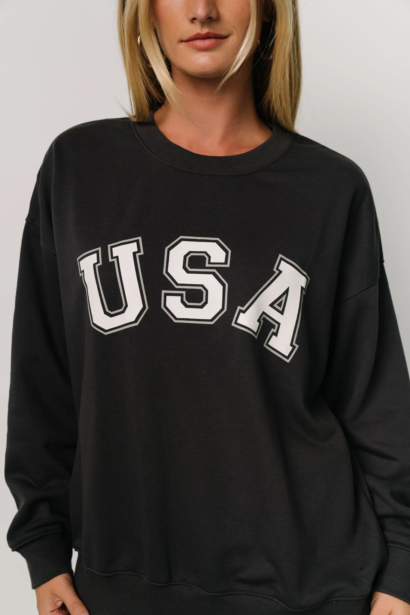 USA Oversized Sweatshirt | Navy
