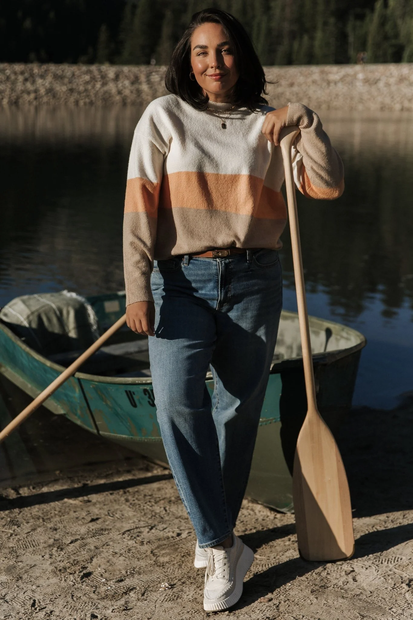 Rooney Sweater | Cream + Oatmeal