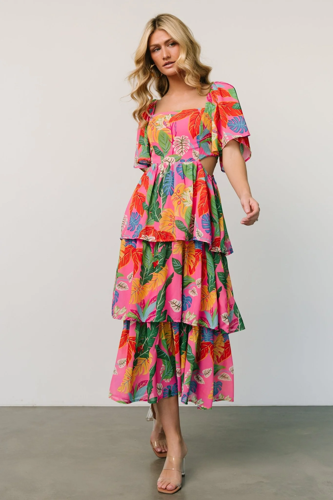 Madrigal Tiered Dress | Multi