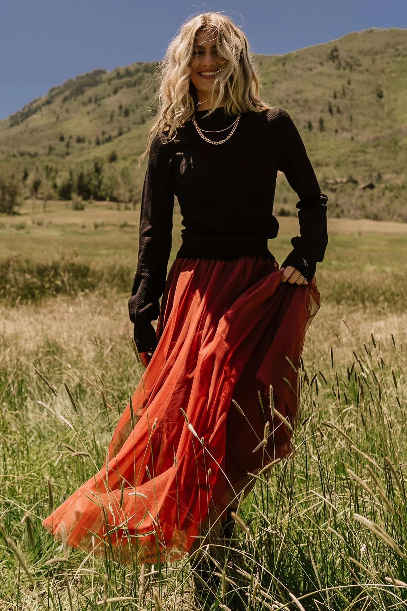 Mila Tulle Skirt | Cinnamon