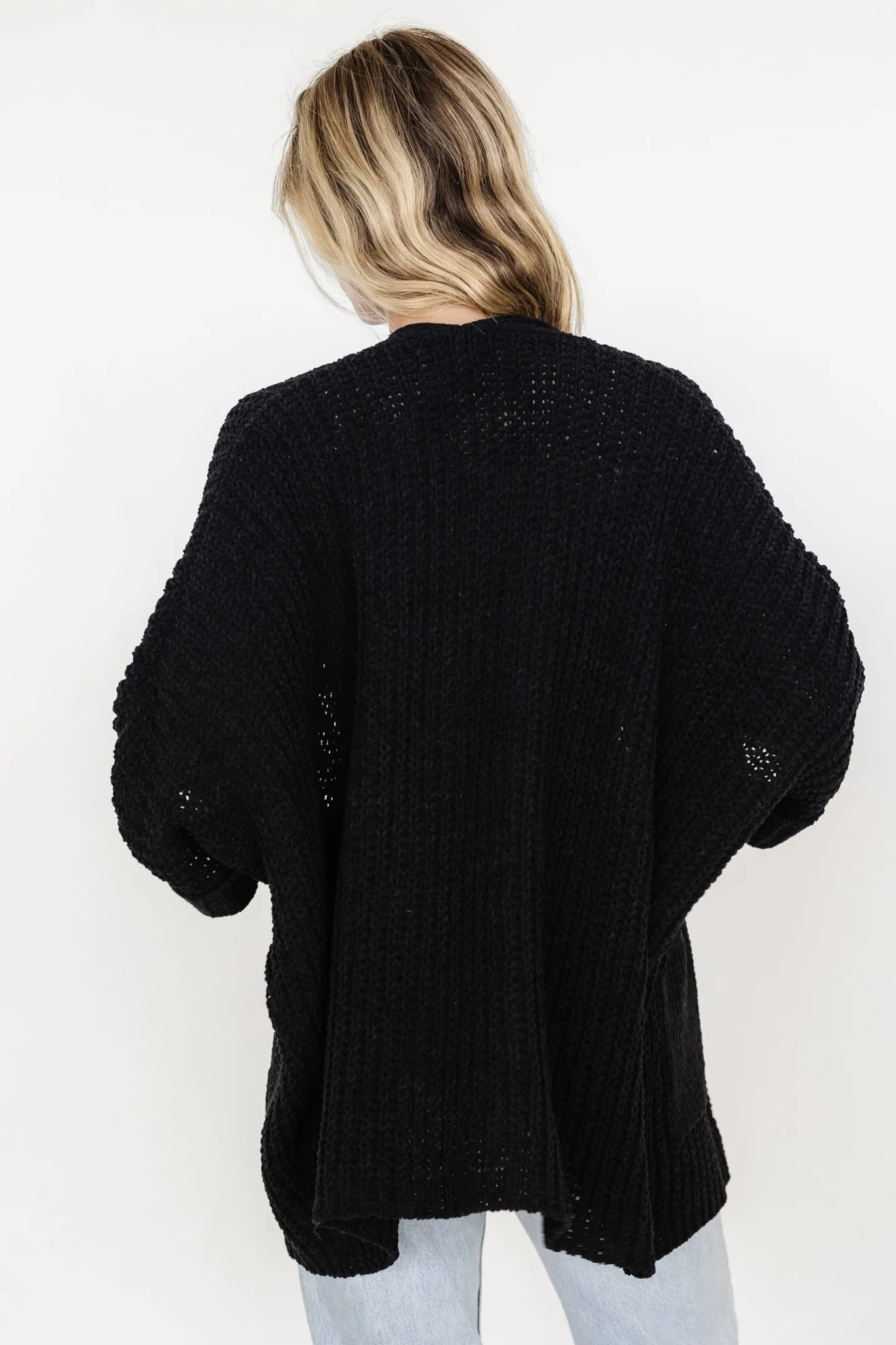 Cybele Oversized Cardigan | Black