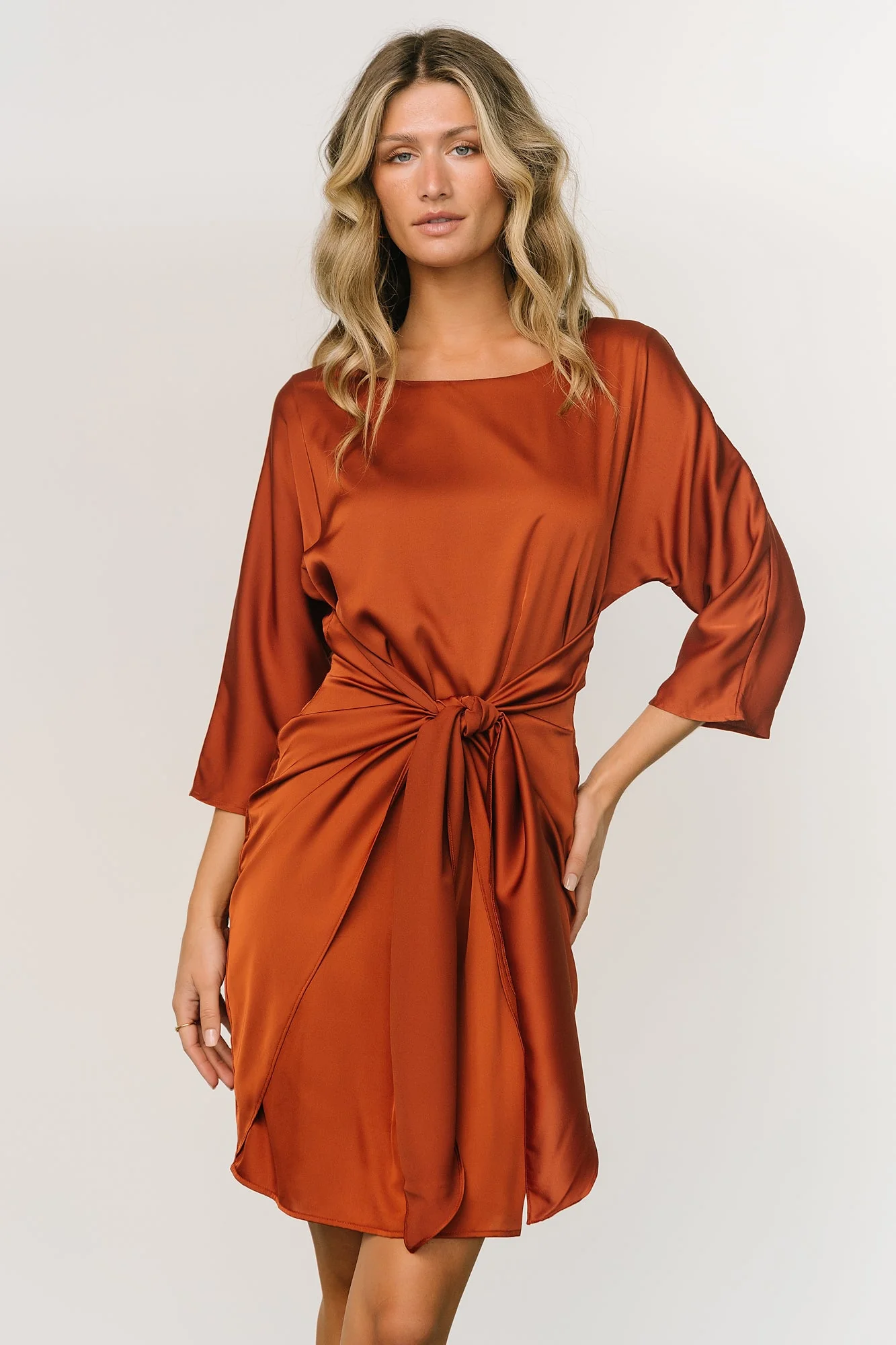 Theo Mini Dress | Copper