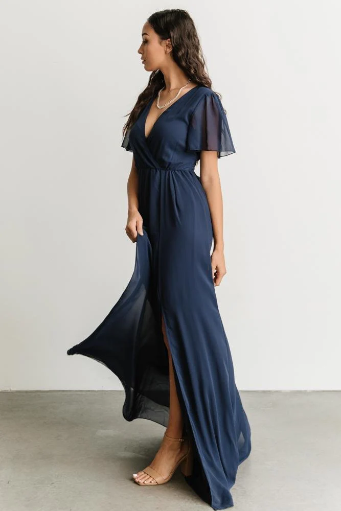 Vaughnie Maxi Dress | Navy