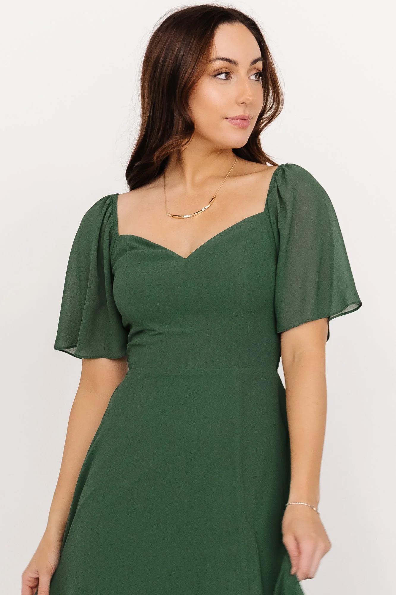 Sierra Sweetheart Maxi Dress | Evergreen