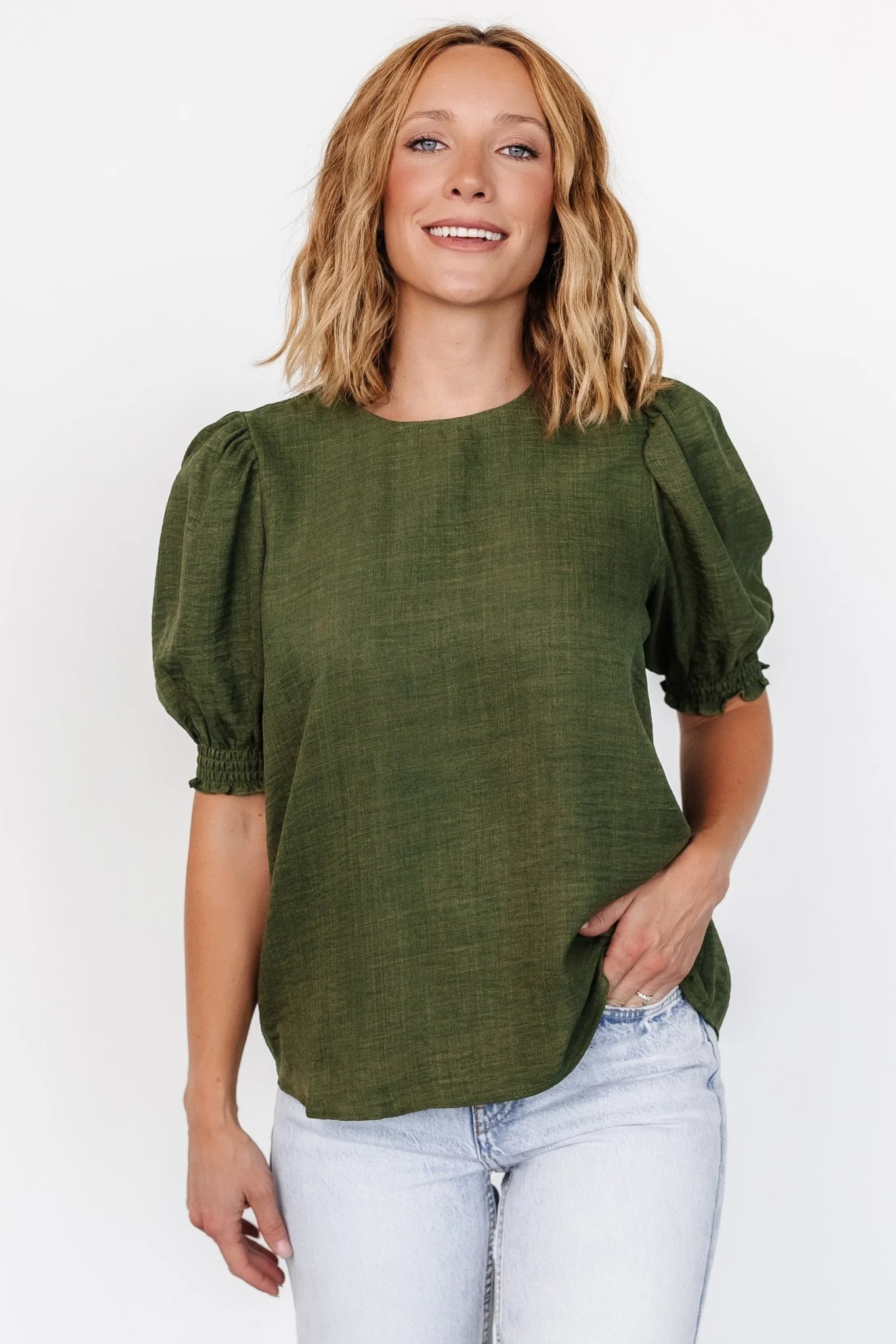Pollyanna Top | Olive