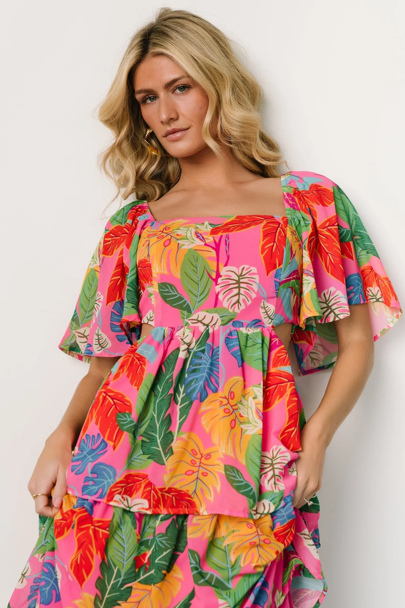 Madrigal Tiered Dress | Multi