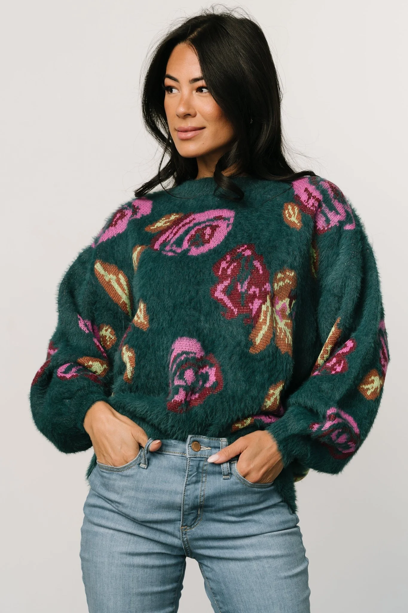 Ryder Sweater | Jade Multi Floral