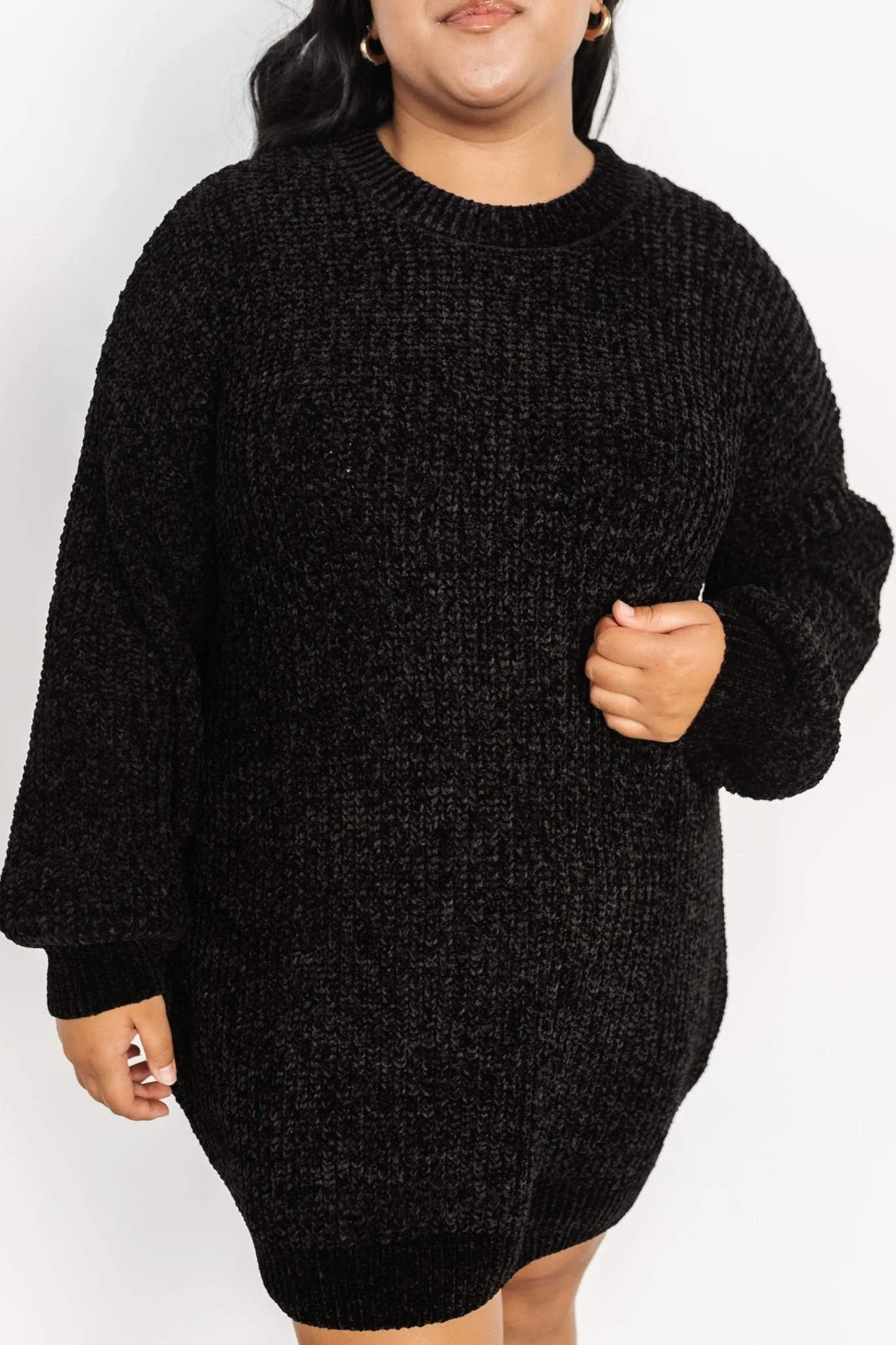 Christa Sweater Dress | Black