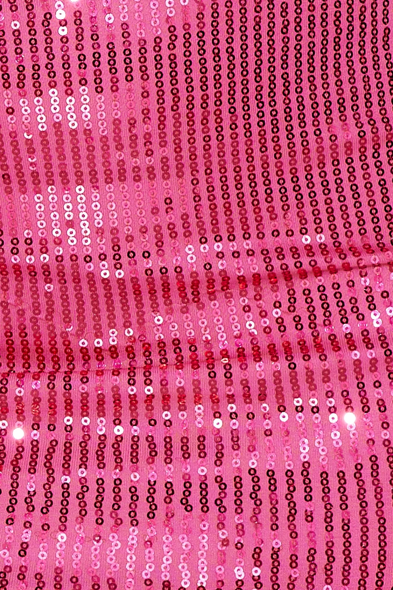 Luxury Gems Sequin Crop Top Pink