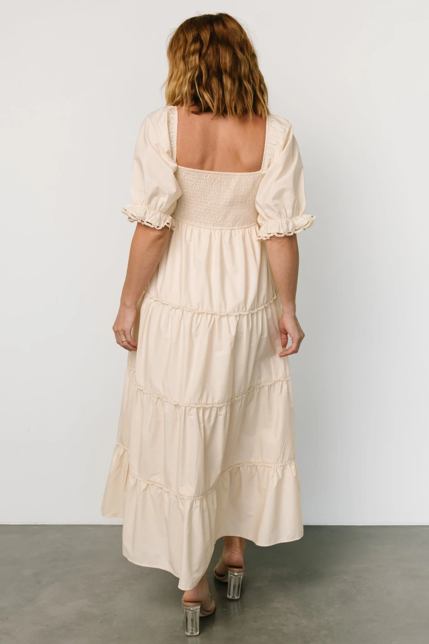 Raleigh Maxi Dress | Cream