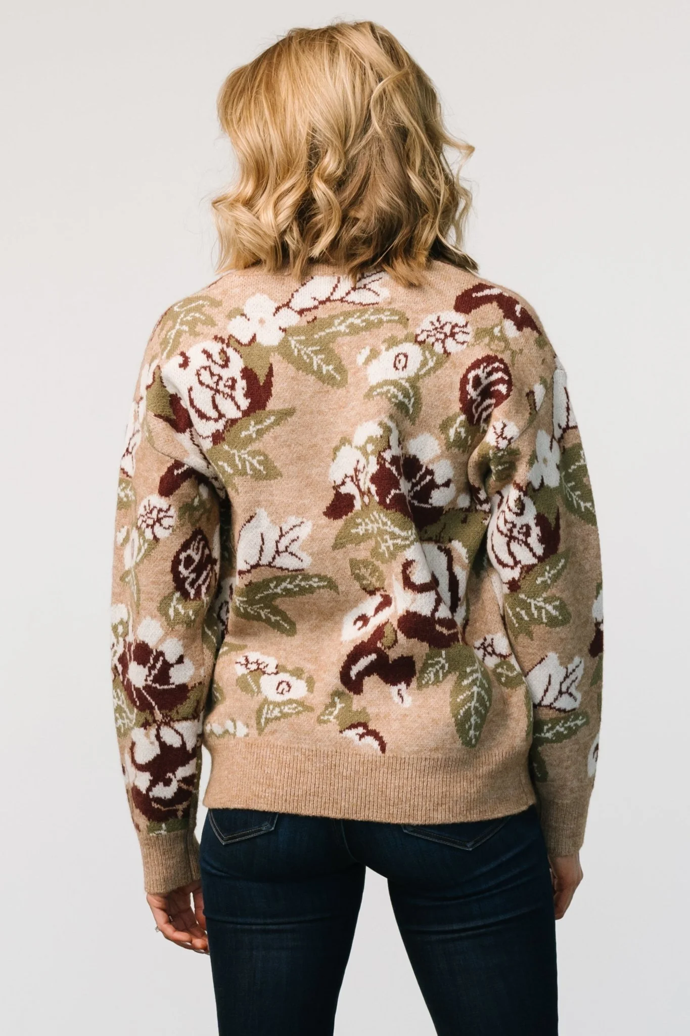 Munich Sweater | Taupe Multi