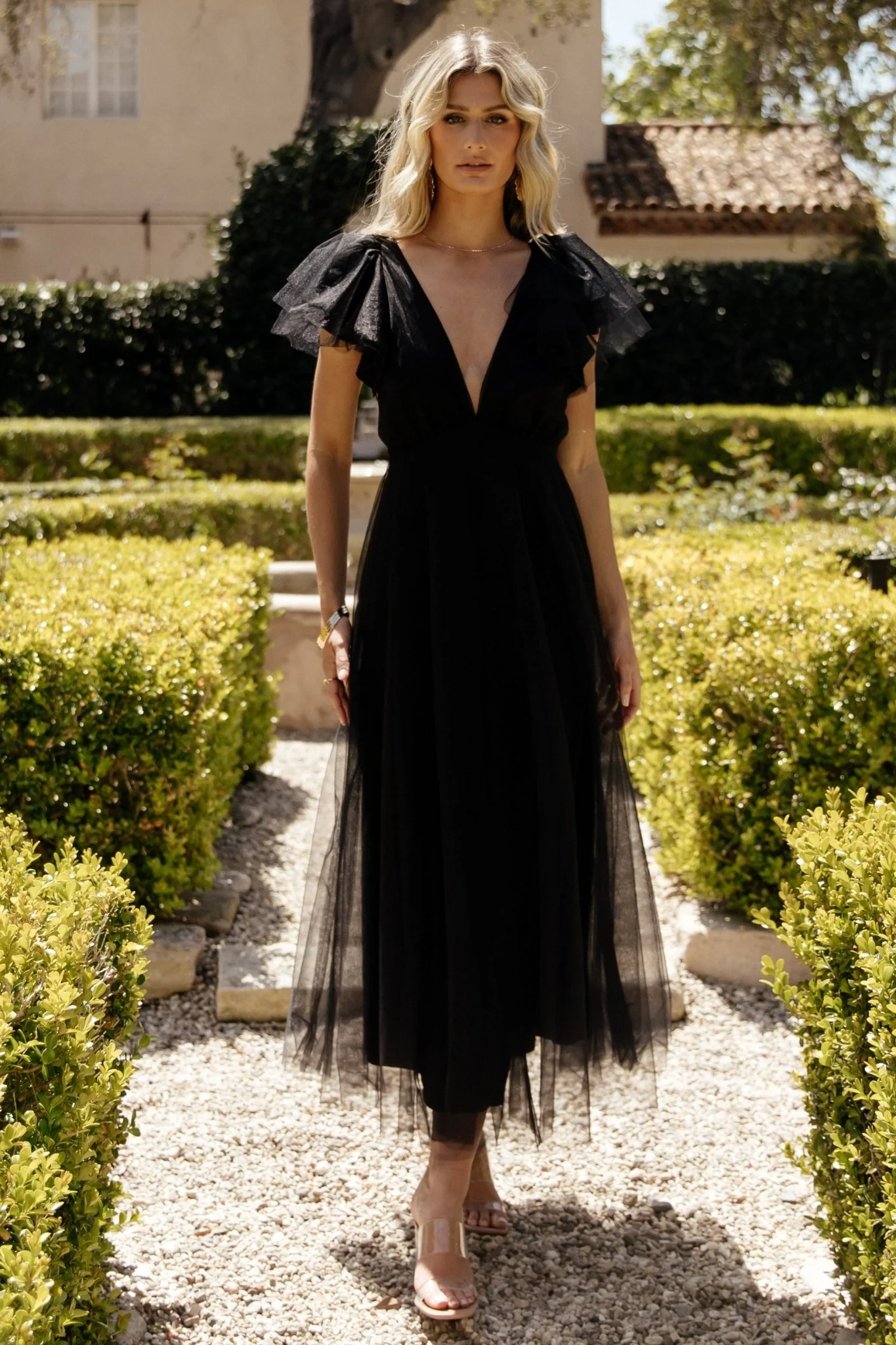 Annabella Tulle Dress | Black