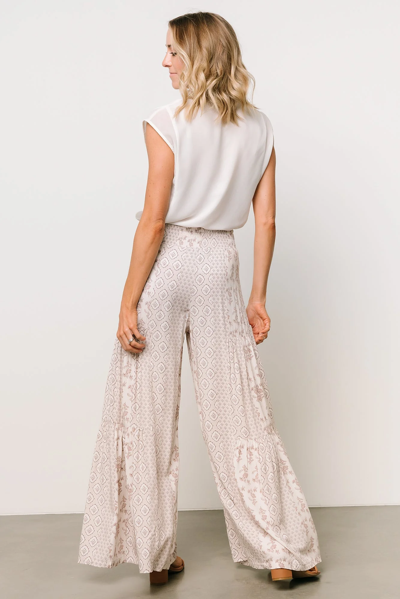 San Sebastian Pants | Tan Multi