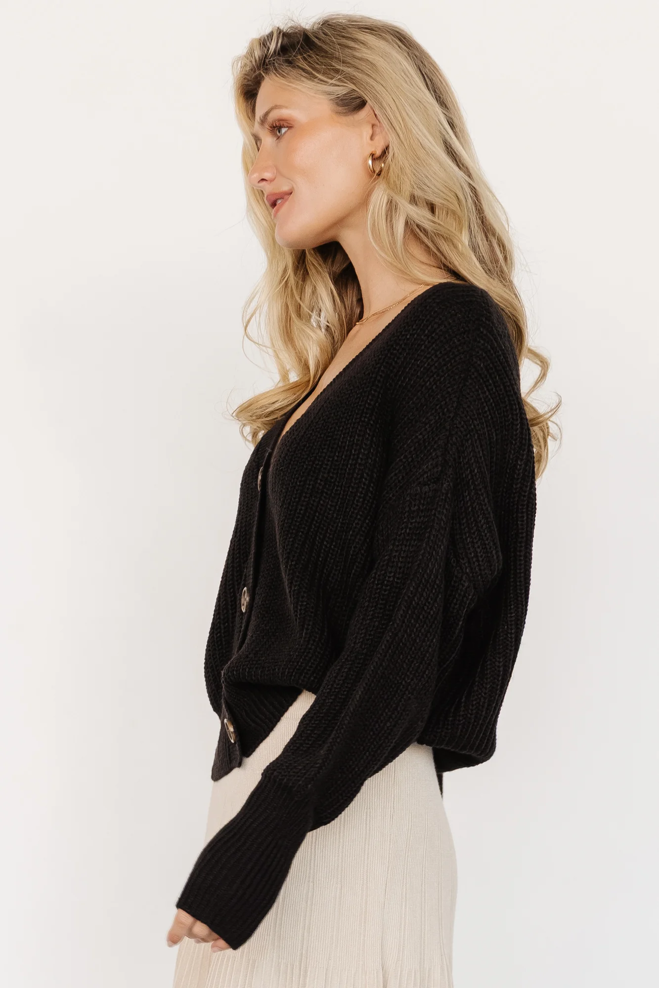 Gracie Knit Cardigan | Black