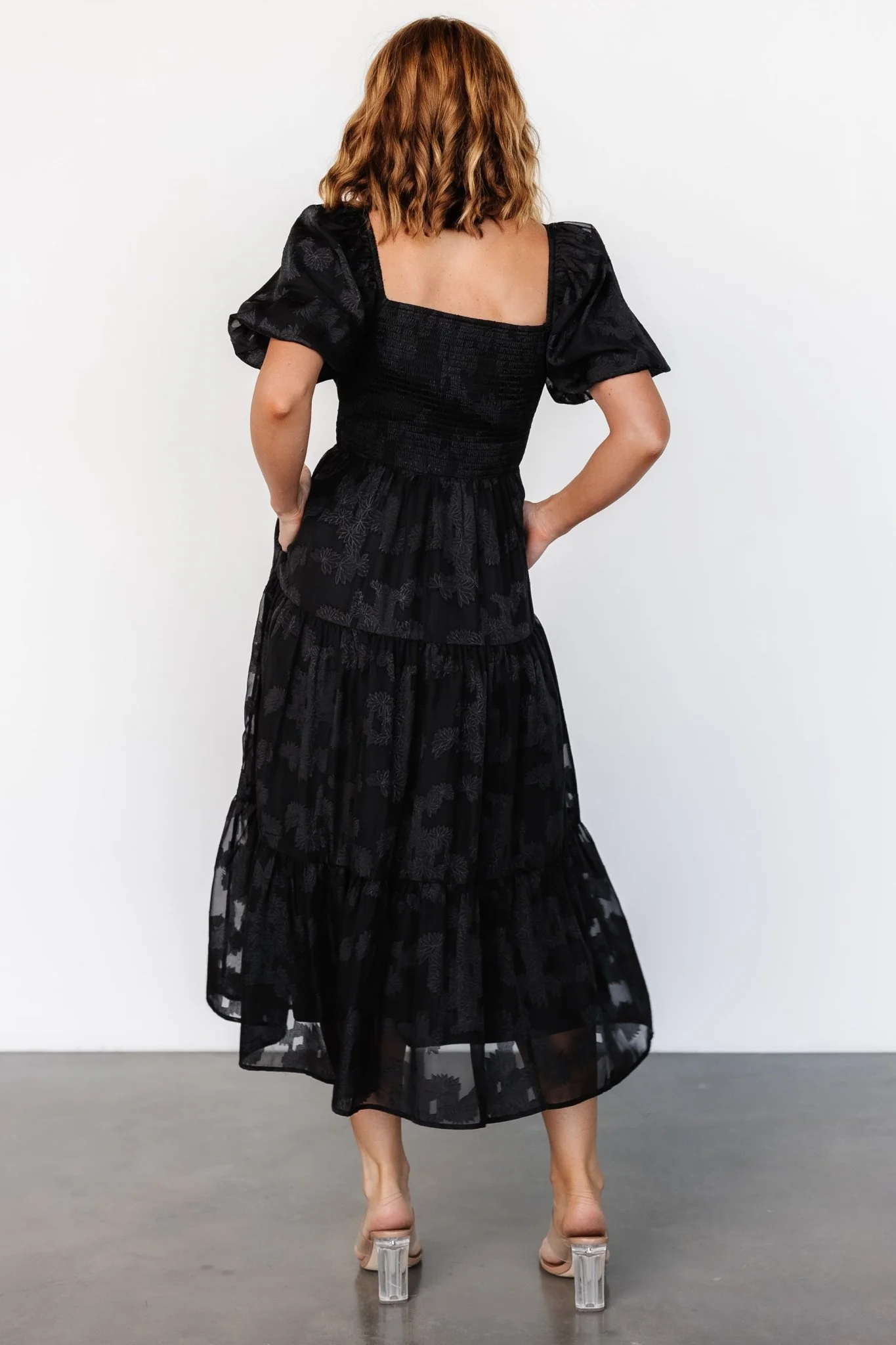 Mae Midi Dress | Black