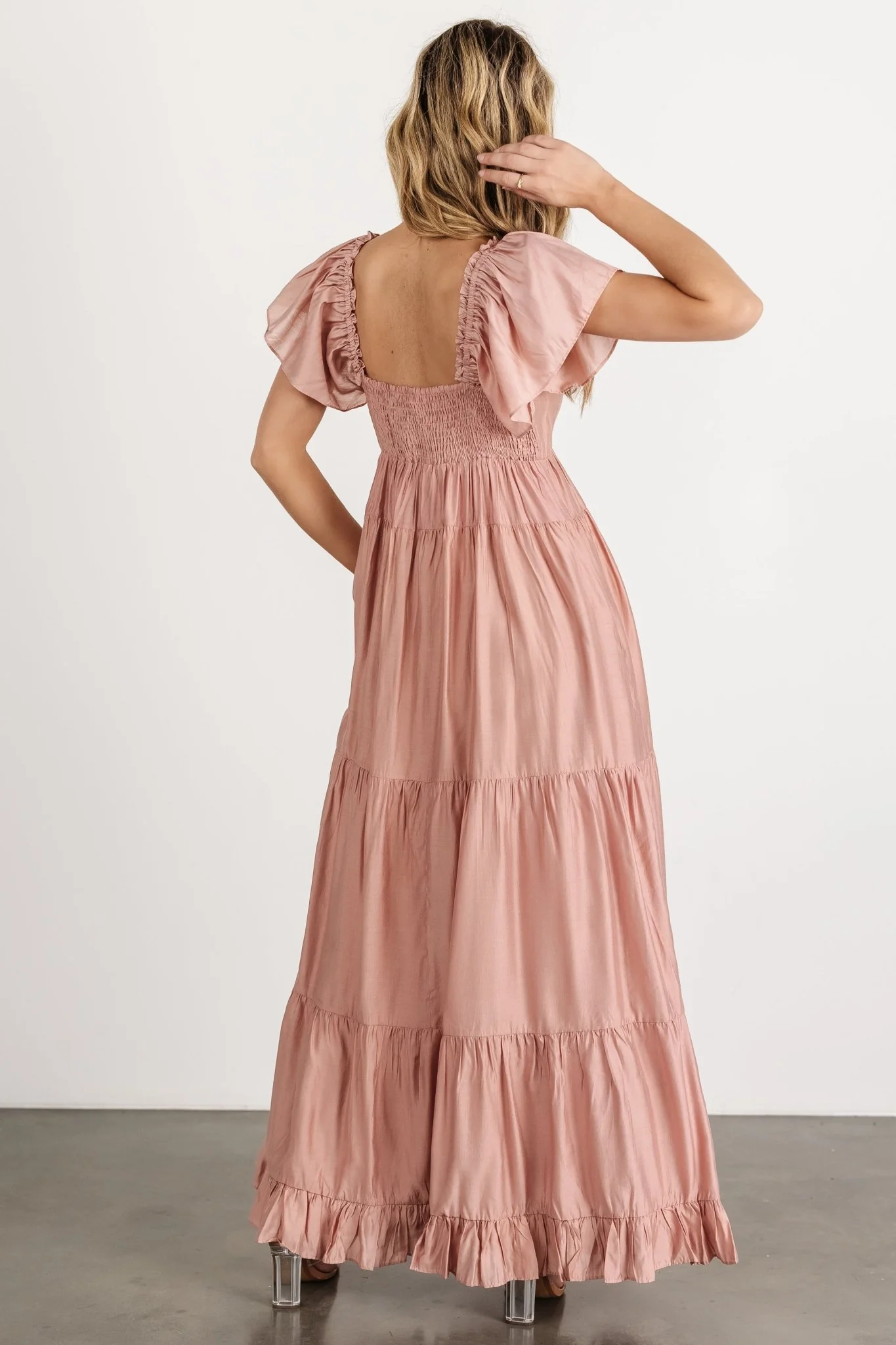 Agatha Maxi Dress | Dusty Mauve